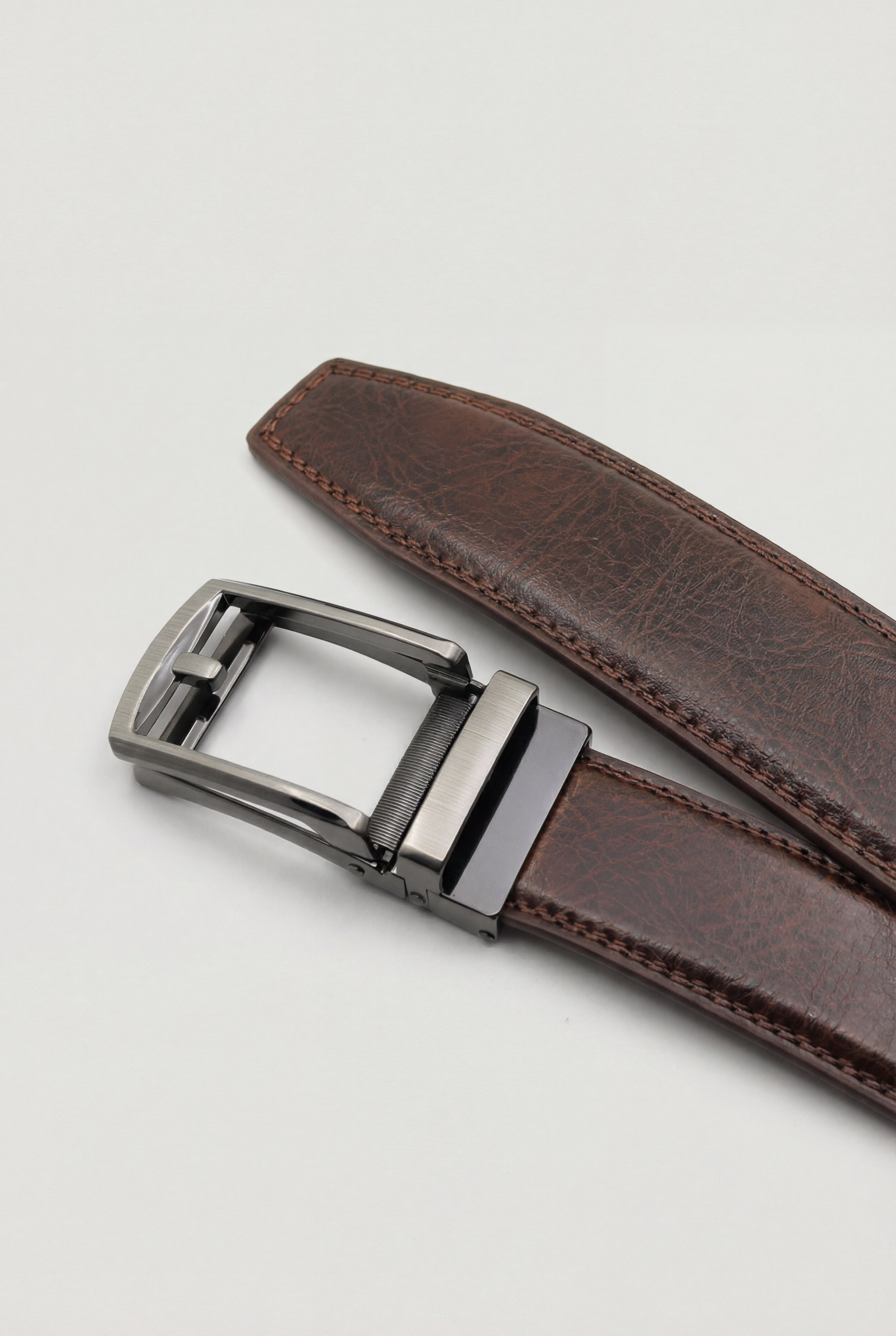 SOMX LEATHER BELT – BROWN