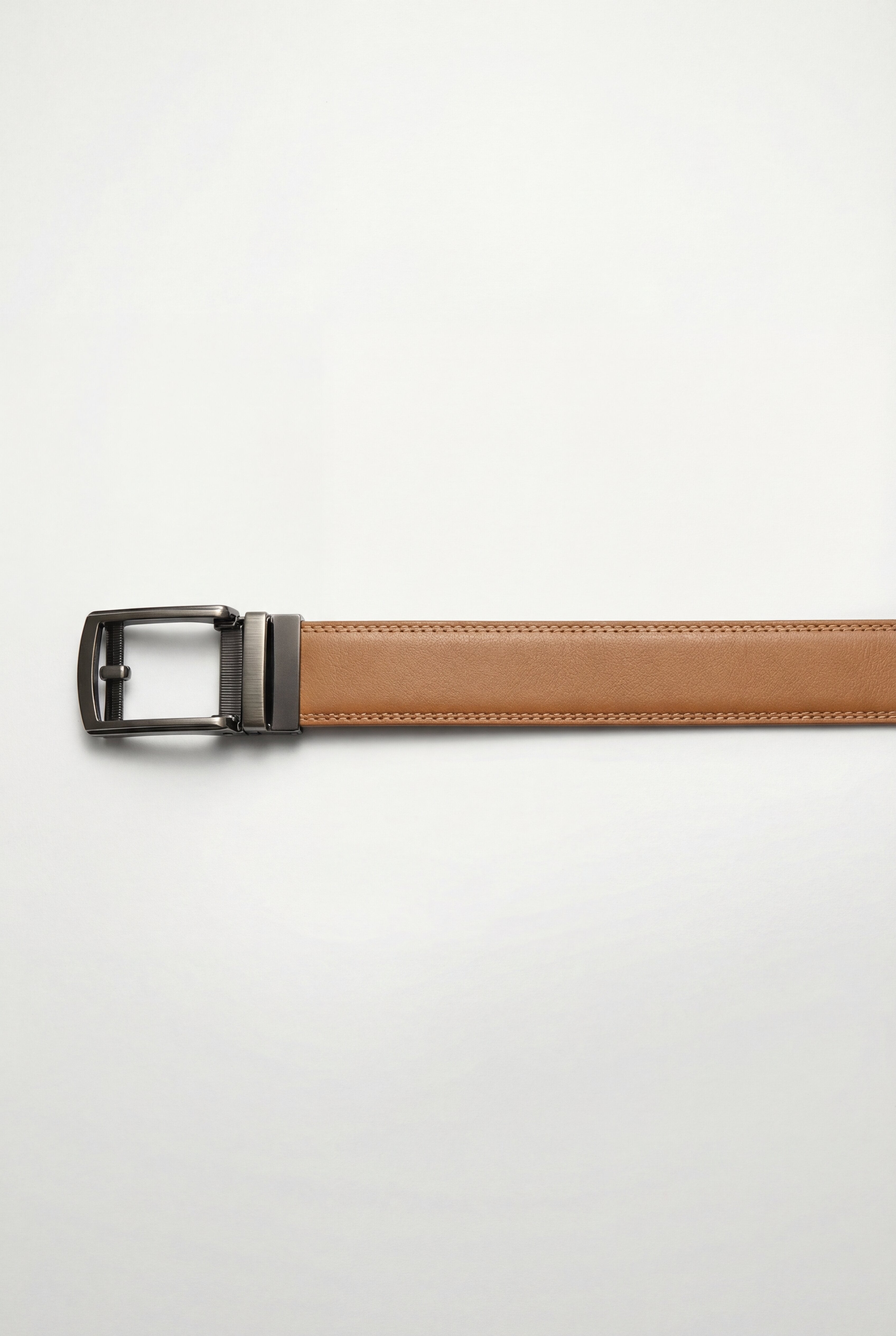 SOMX LEATHER BELT – KHAKI