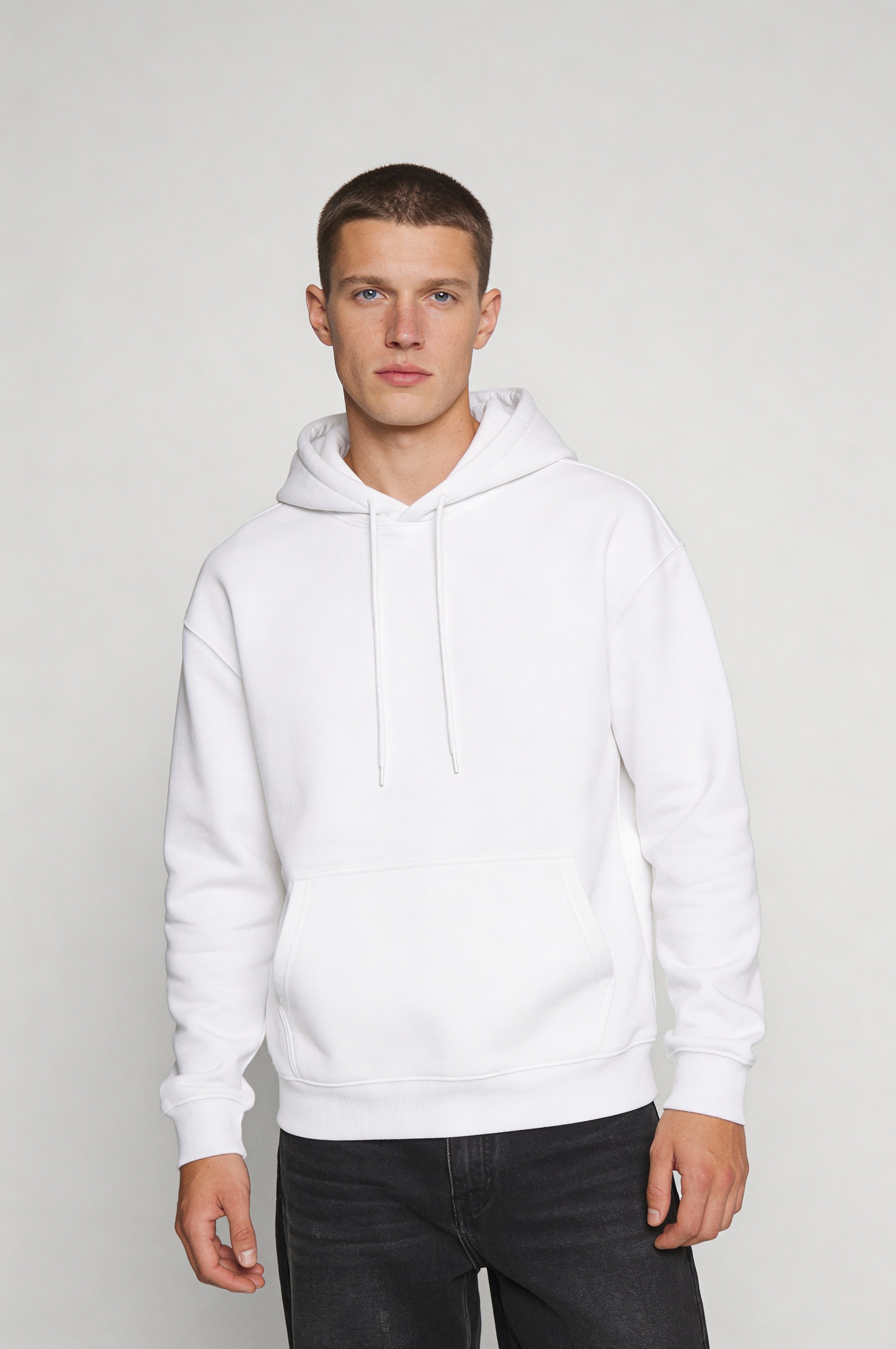 STONEWICK CLASSIC COTTON HOODIE – WHITE