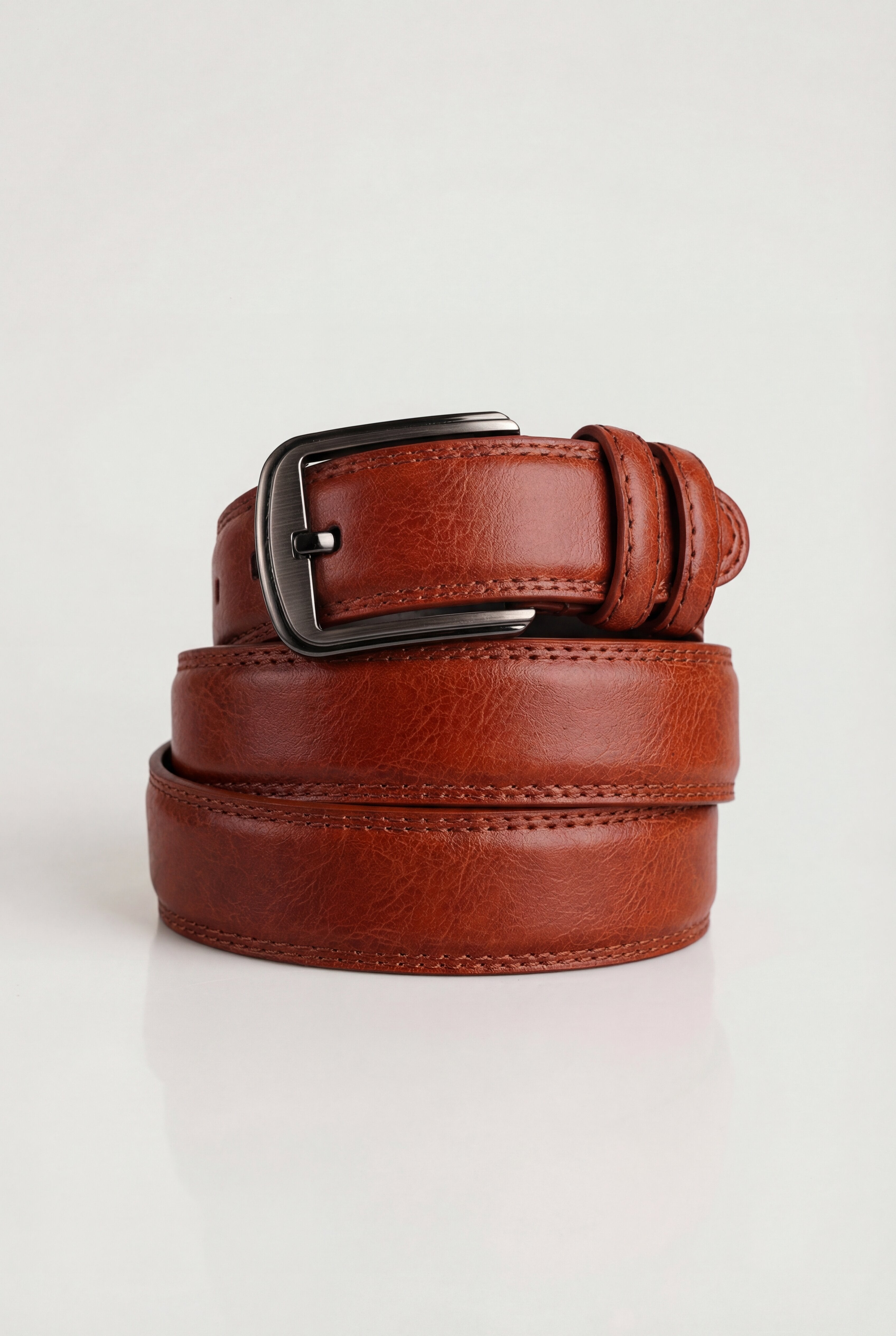 TORVX LEATHER BELT – BROWN