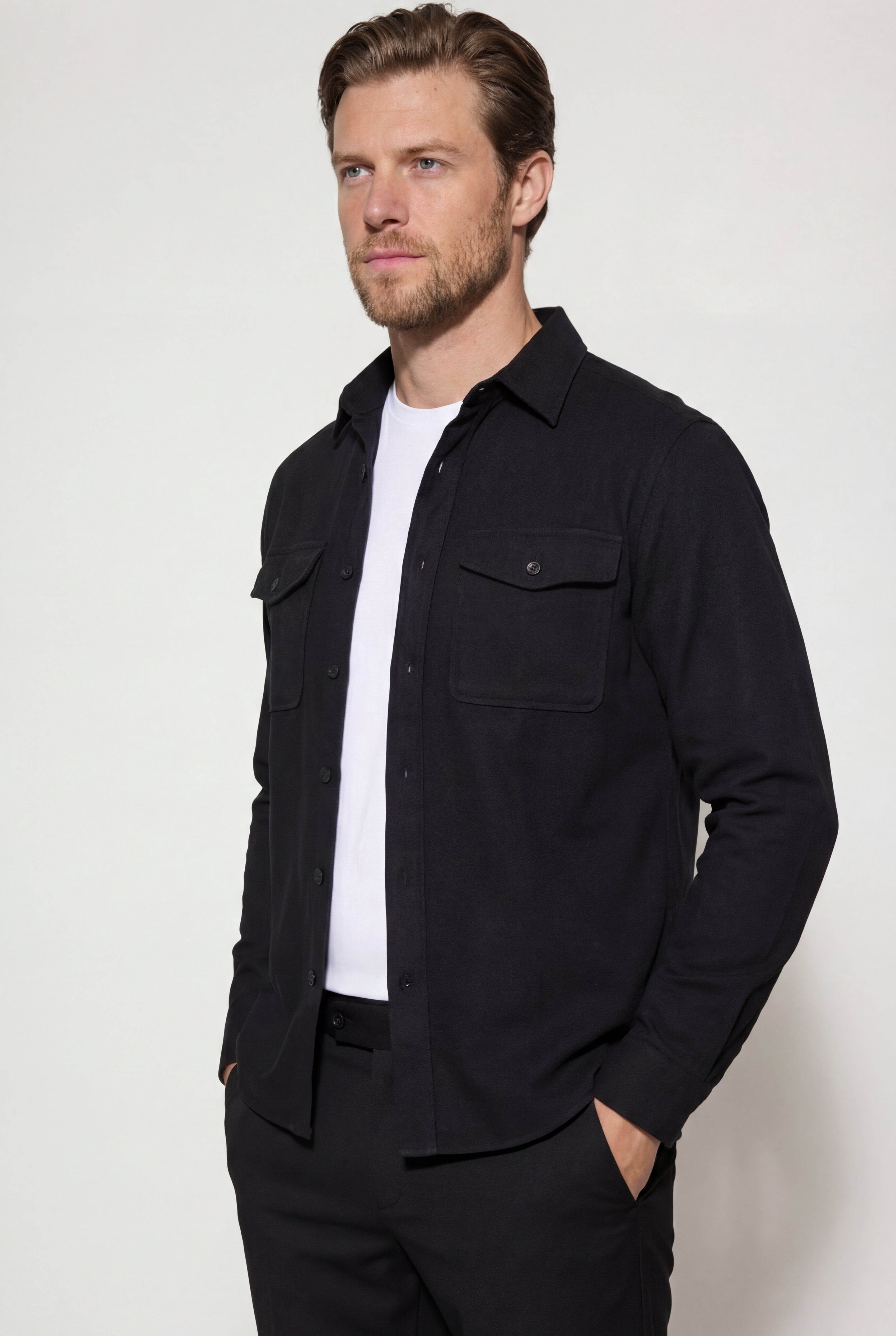 TREVIAN WORK JACKET – BLACK