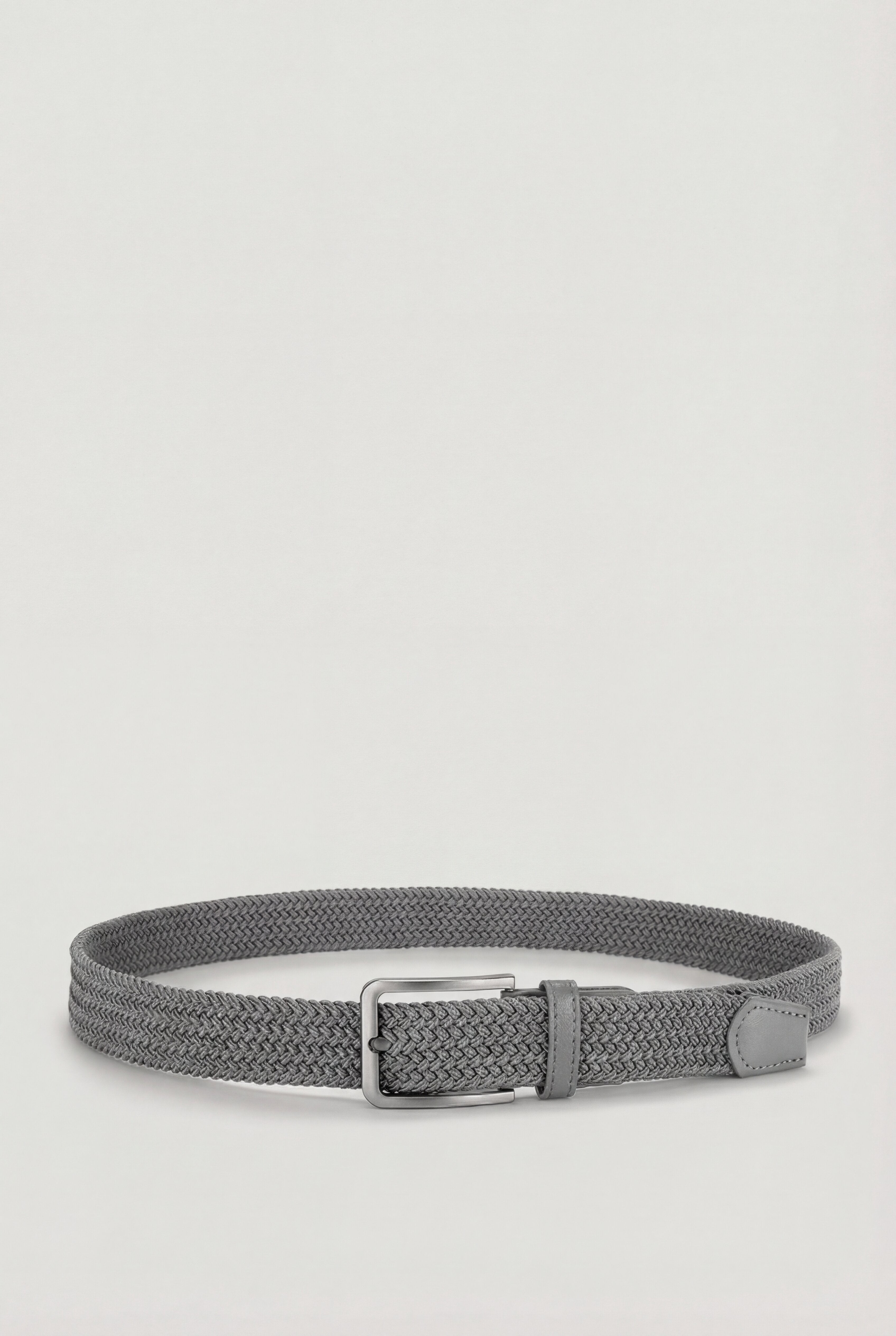 NOREX BRAIDED BELT – GRAY