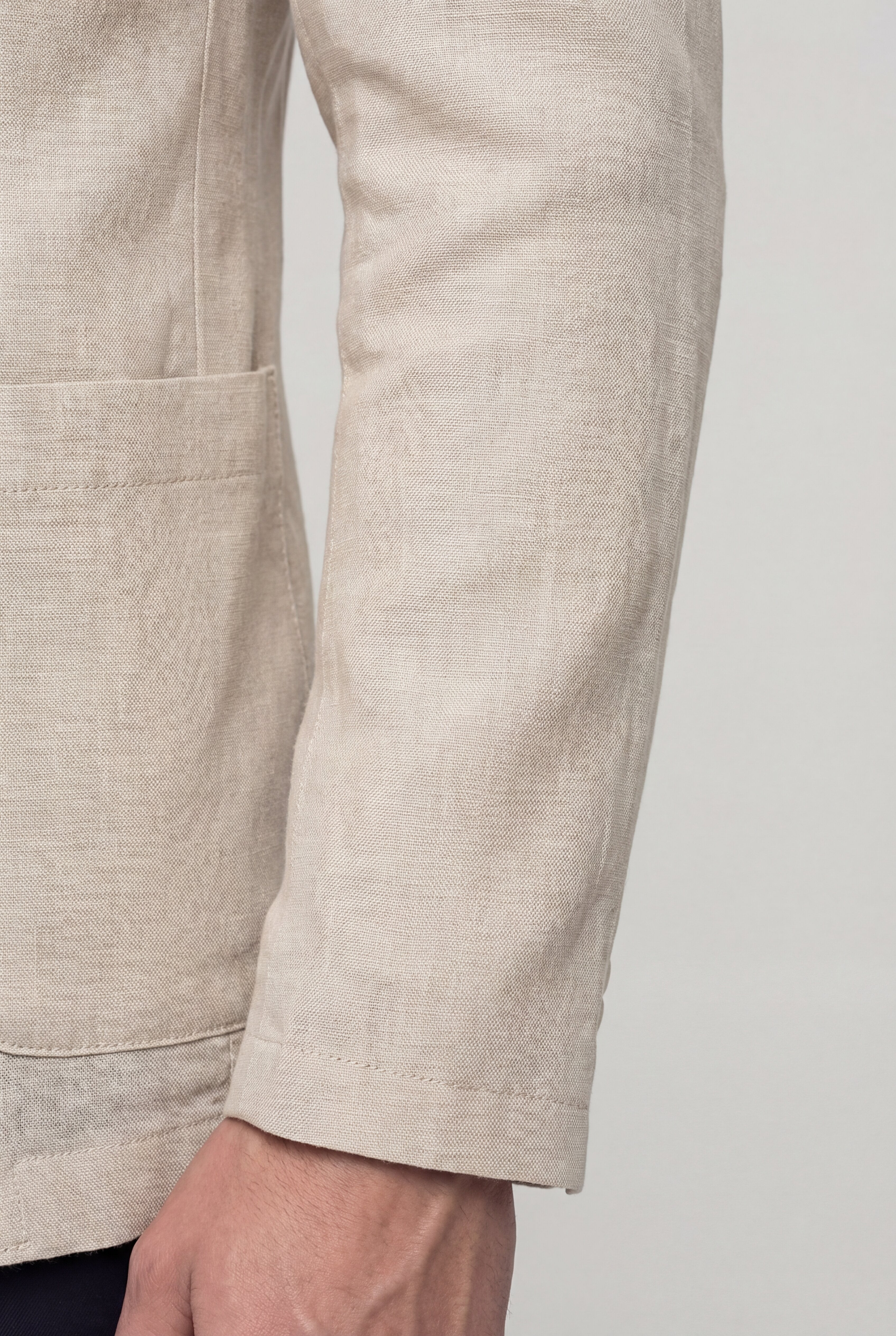 VANTOIR LINEN BLAZER – OFF WHITE
