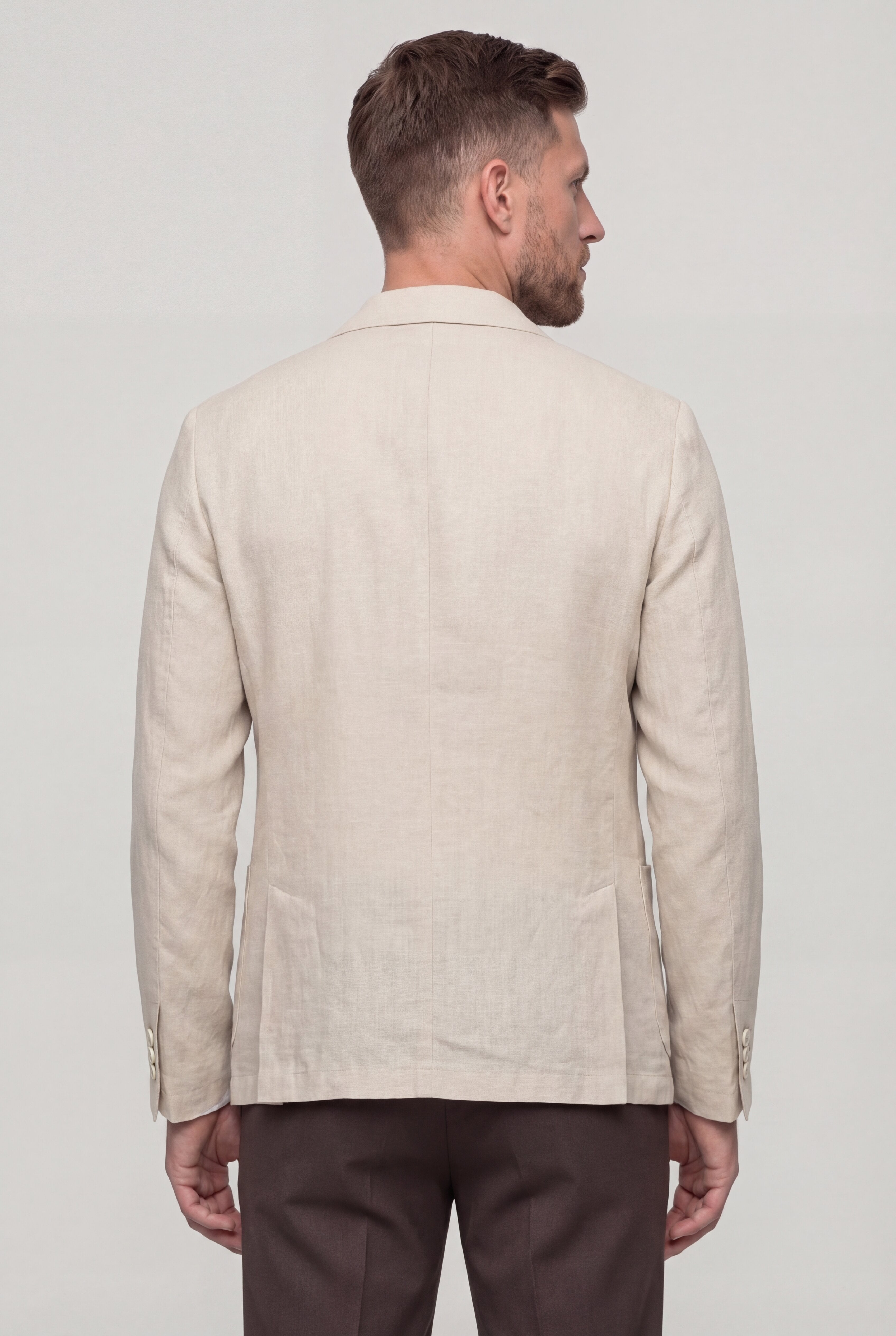 VANTOIR LINEN BLAZER – OFF WHITE