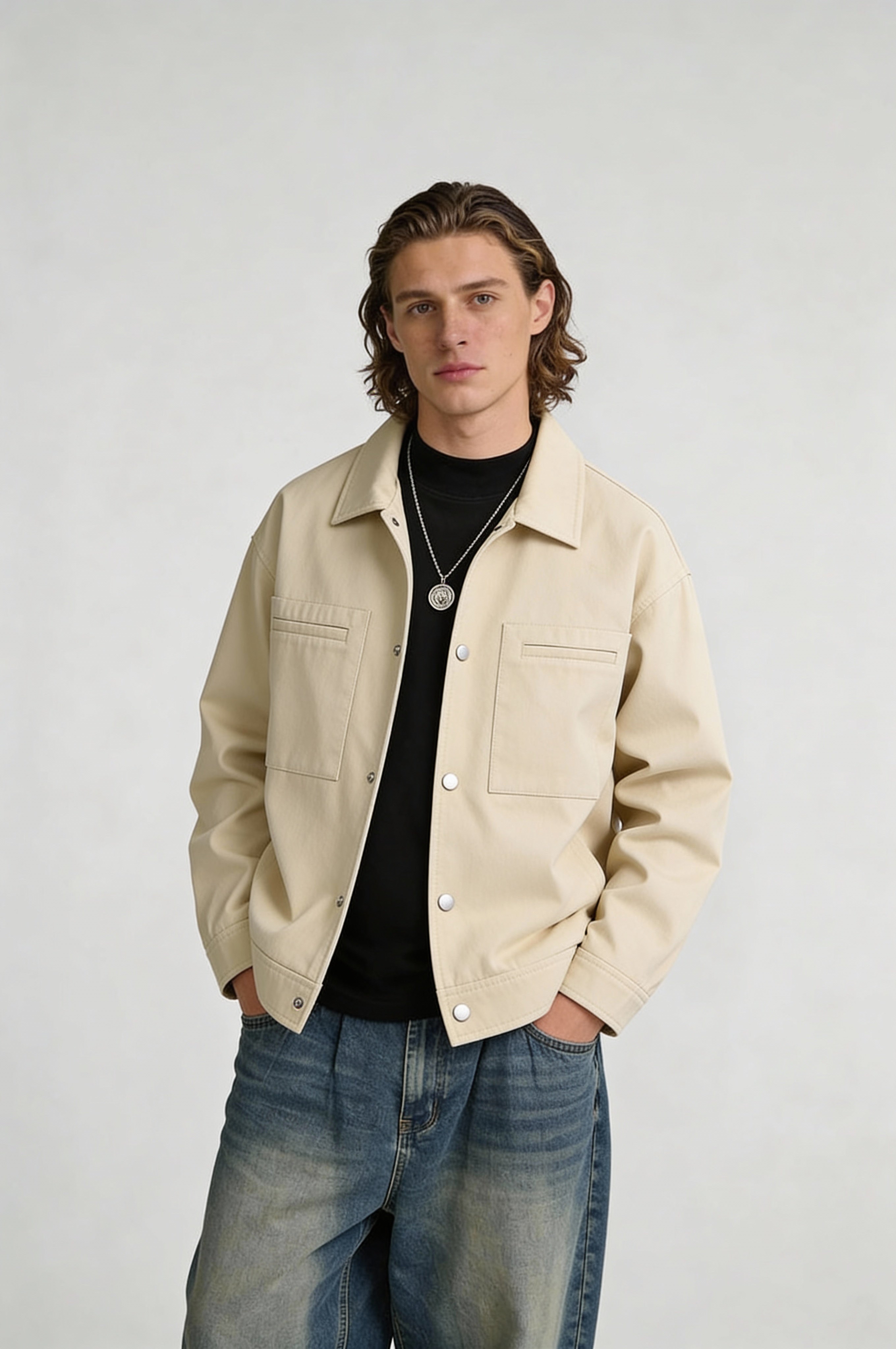 VARENDON CASUAL JACKET – BEIGE