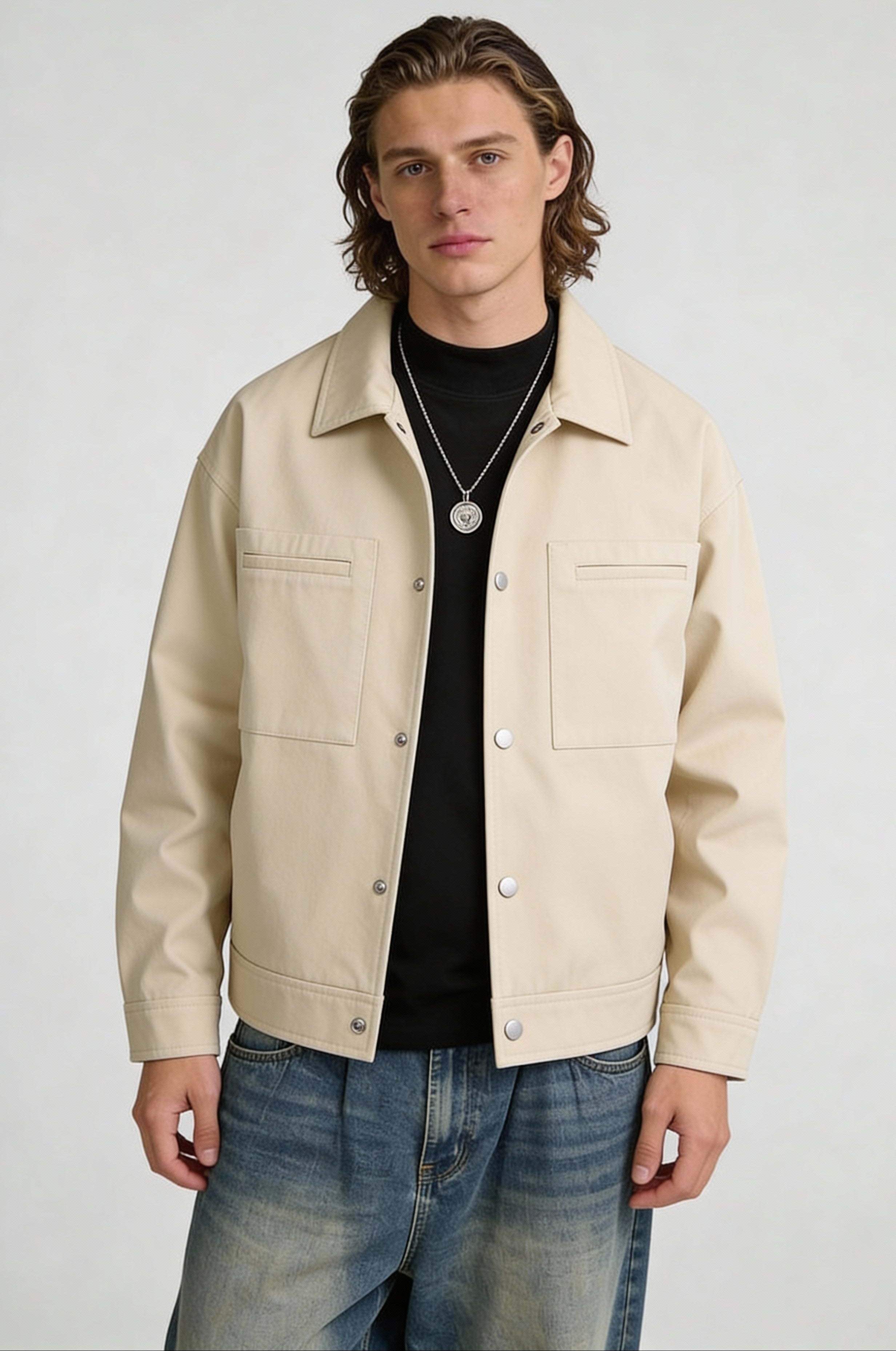 VARENDON CASUAL JACKET – BEIGE