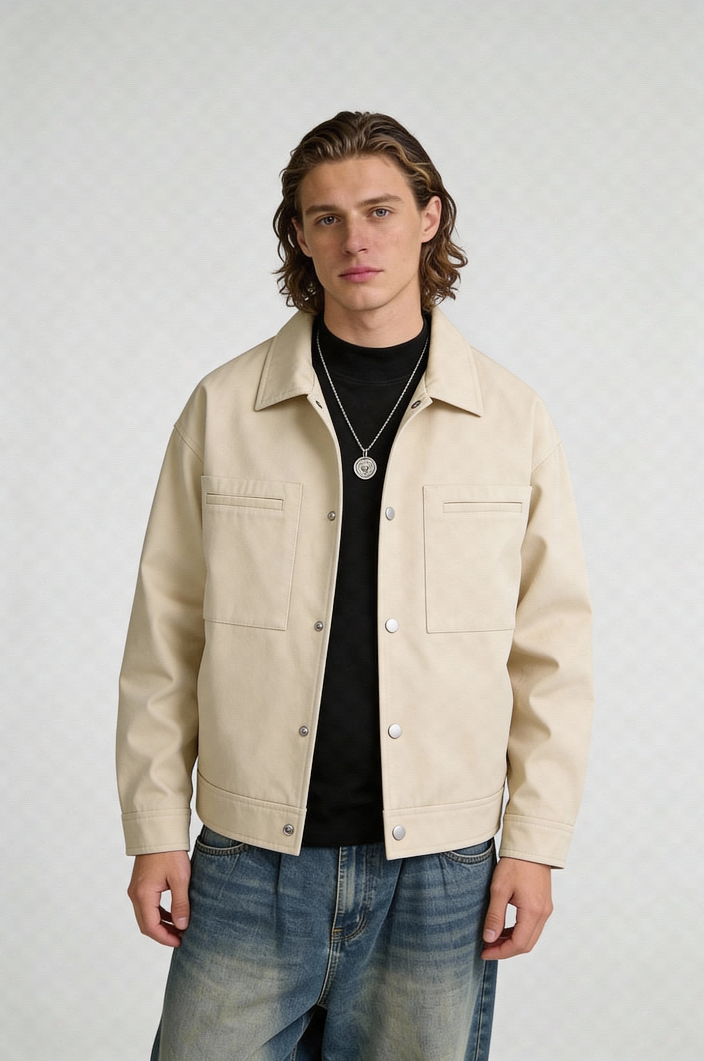 VARENDON CASUAL JACKET – BEIGE