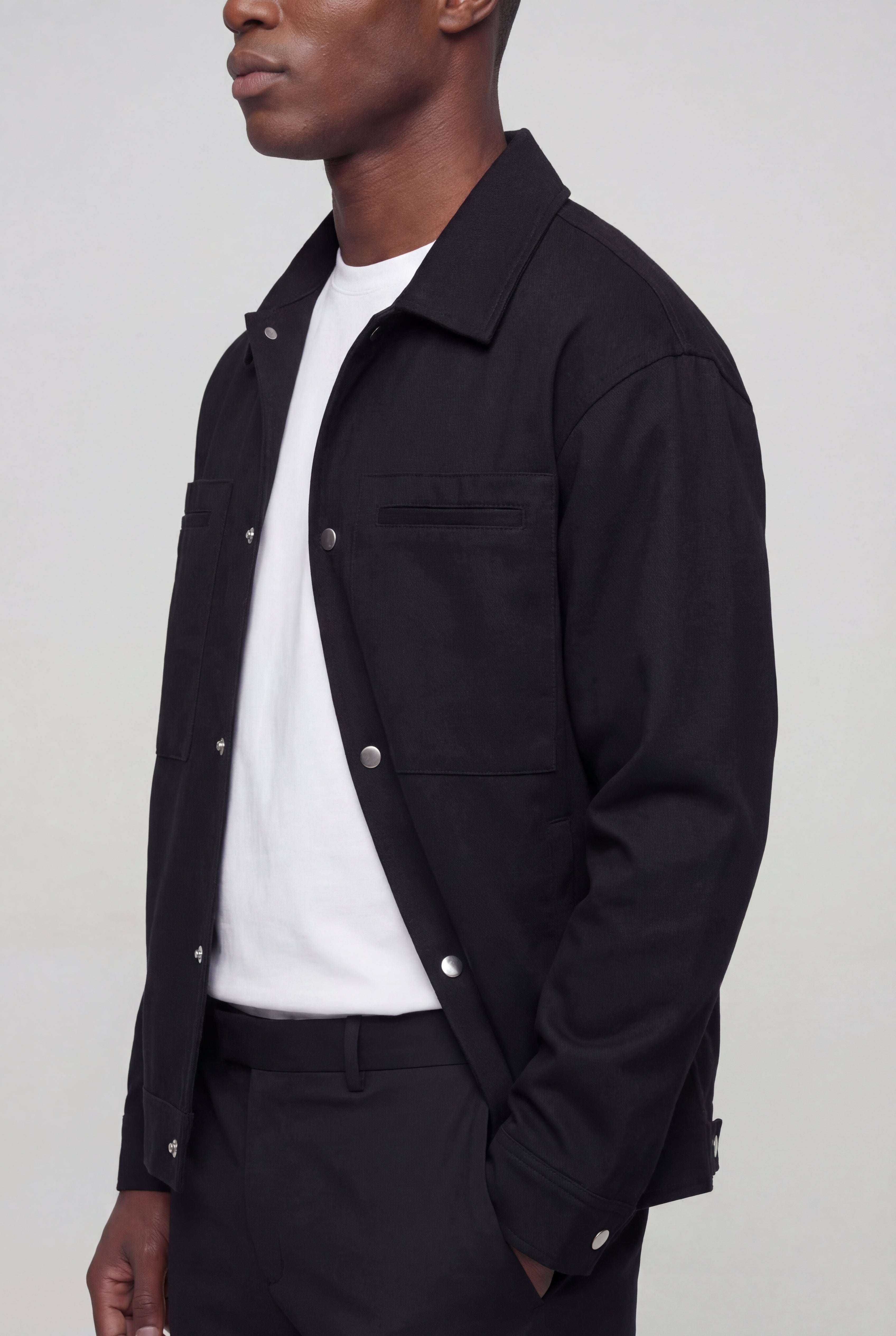 VARENDON CASUAL JACKET – BLACK