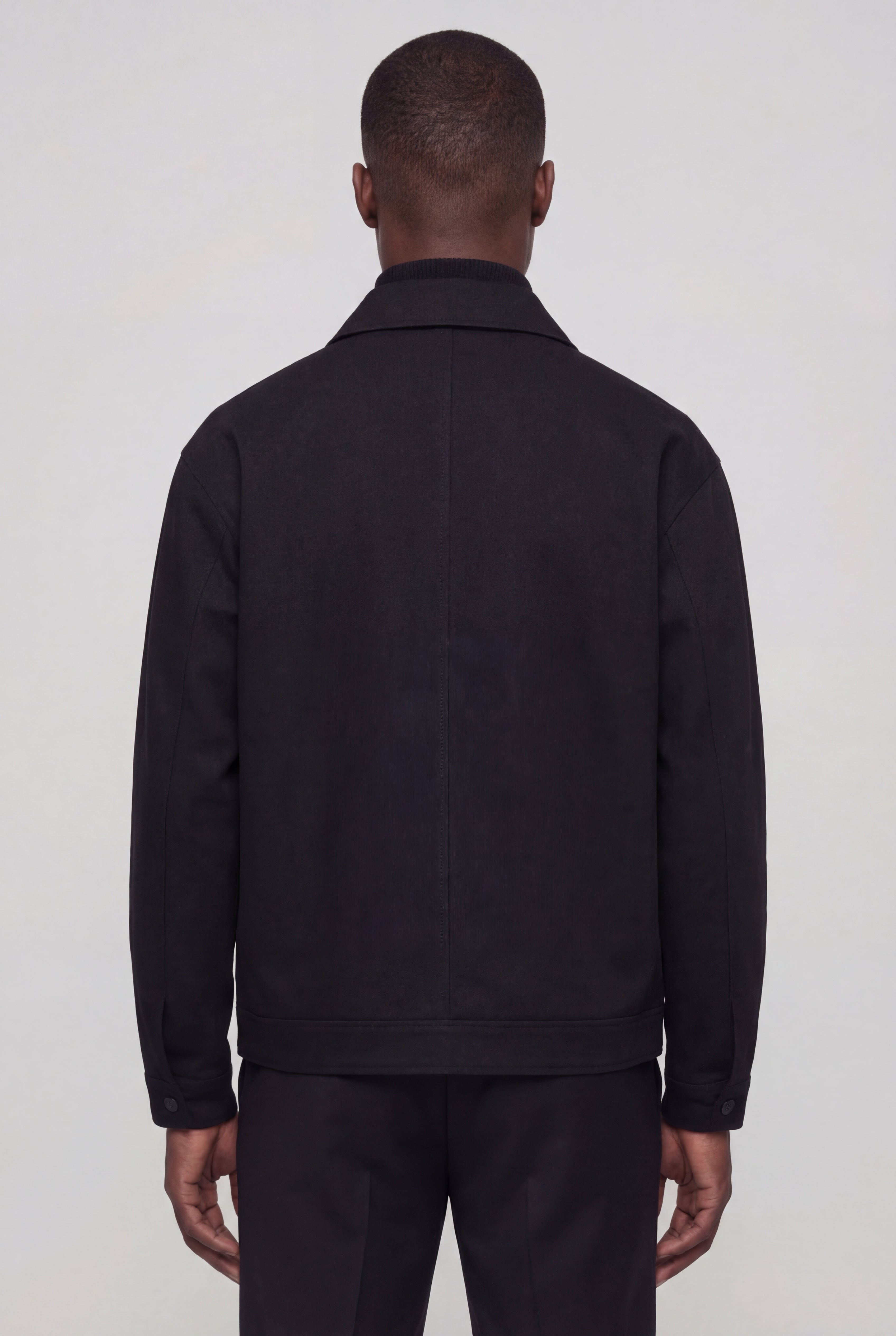 VARENDON CASUAL JACKET – BLACK