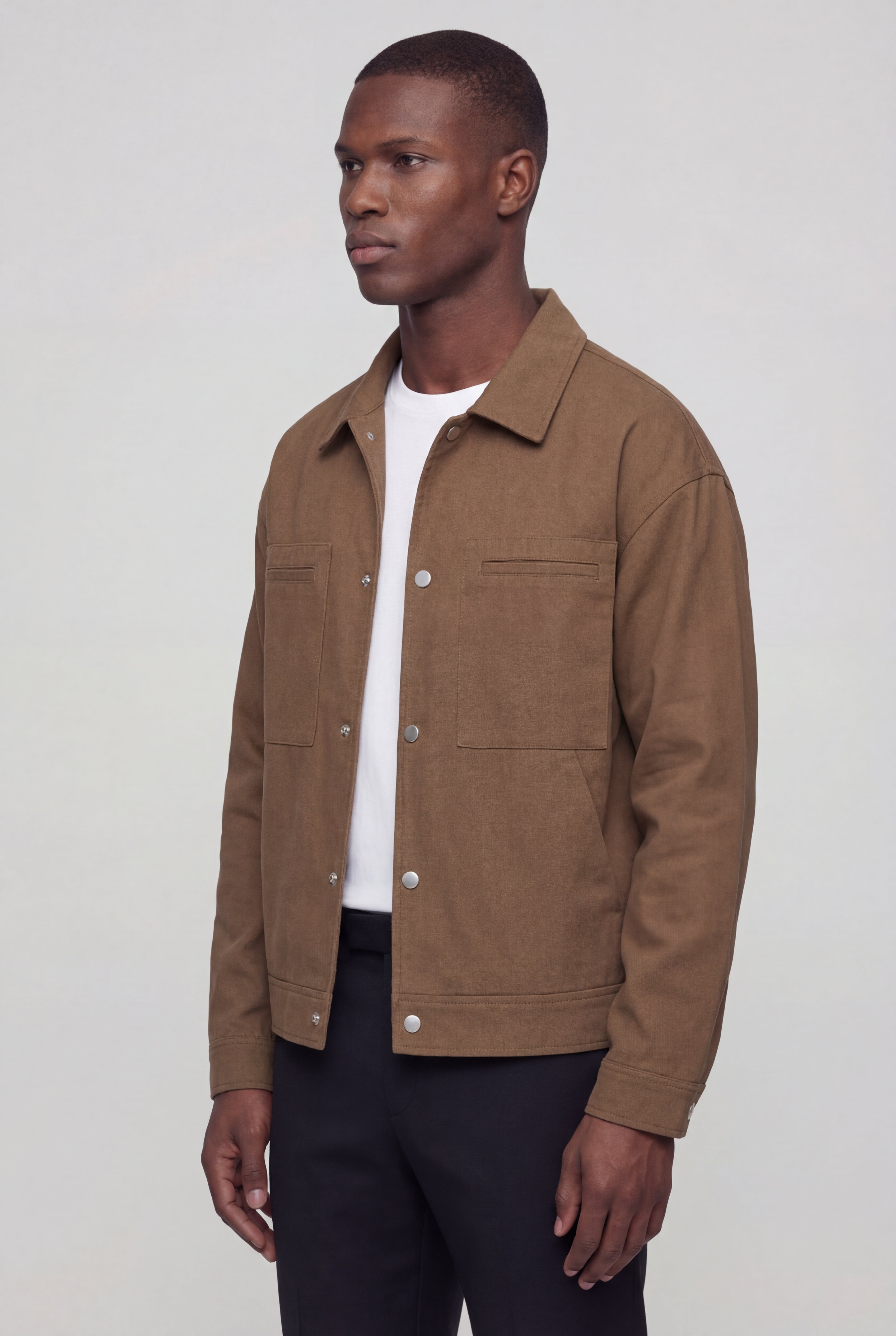 VARENDON CASUAL JACKET – BROWN