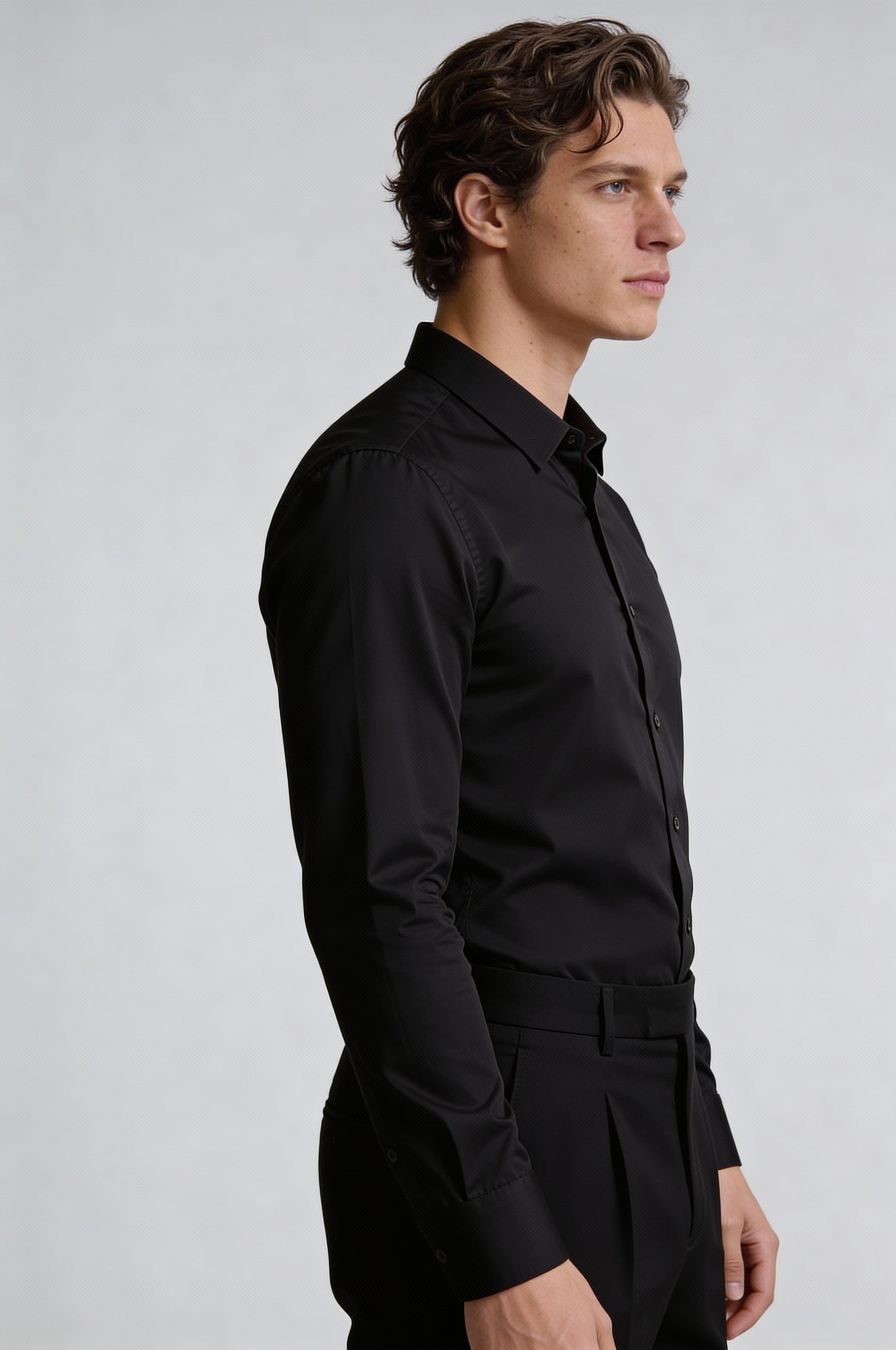 VAREXON DRESS SHIRT – BLACK