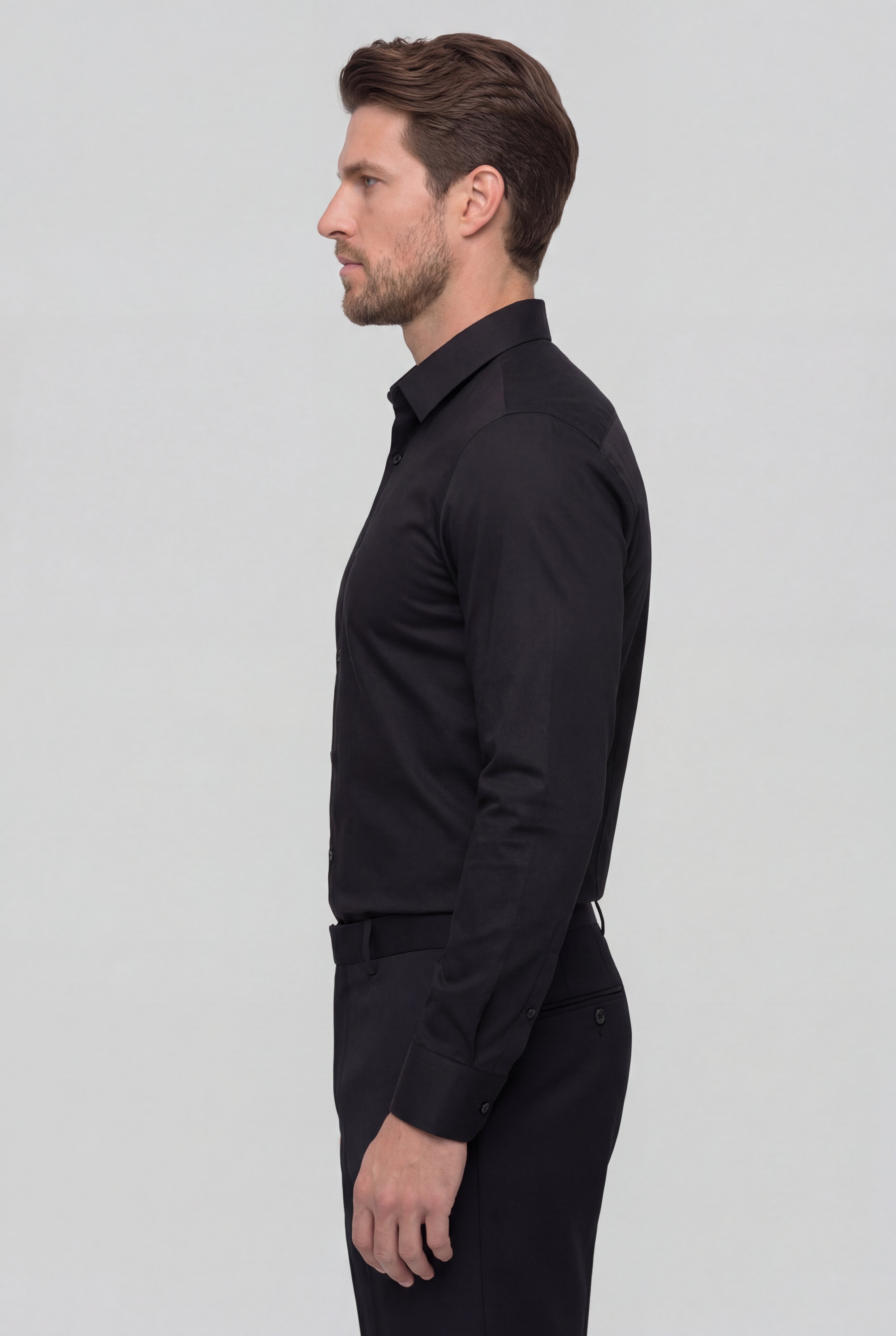 VAREXON DRESS SHIRT – BLACK