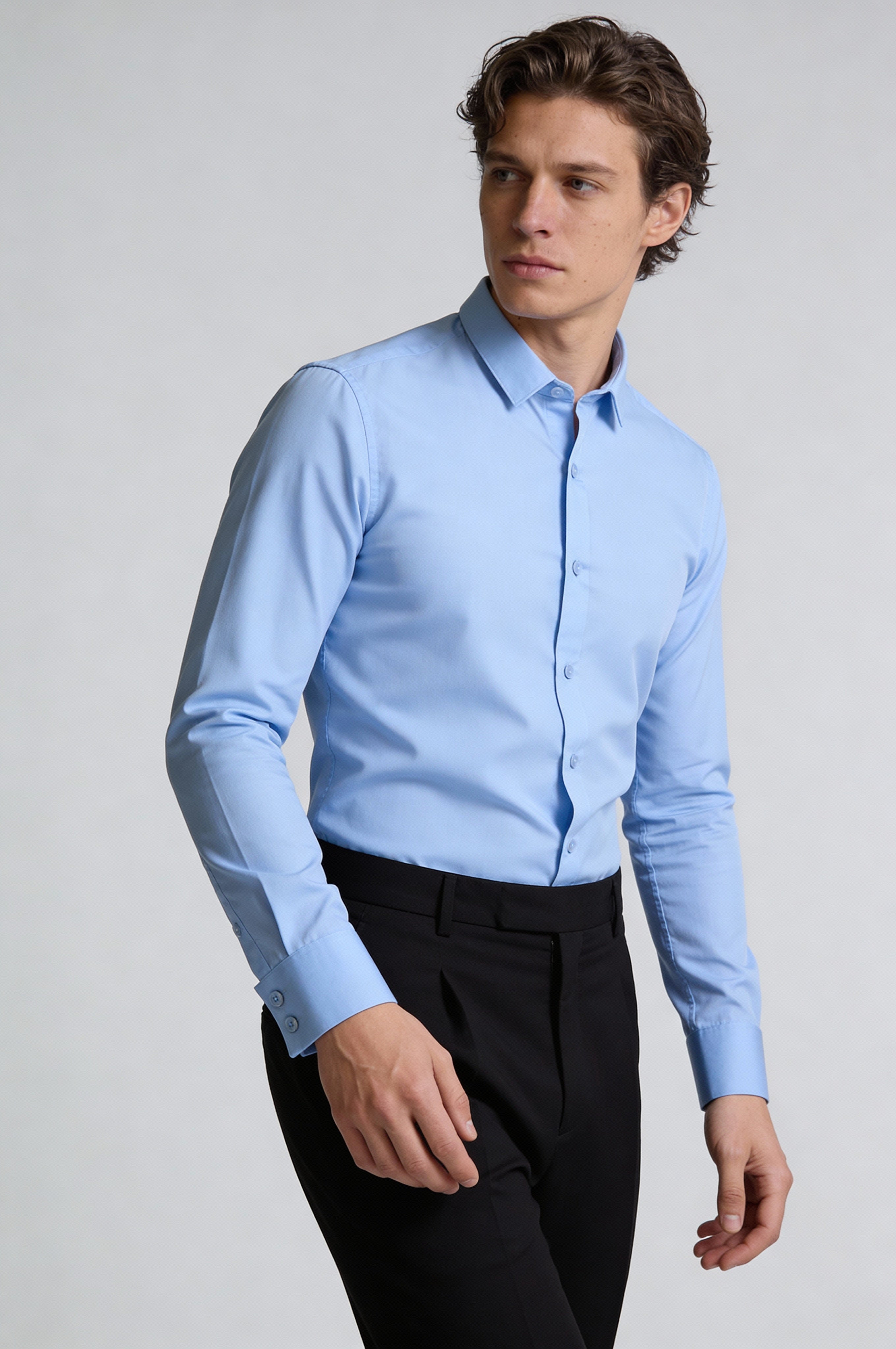 VAREXON DRESS SHIRT – BLUE
