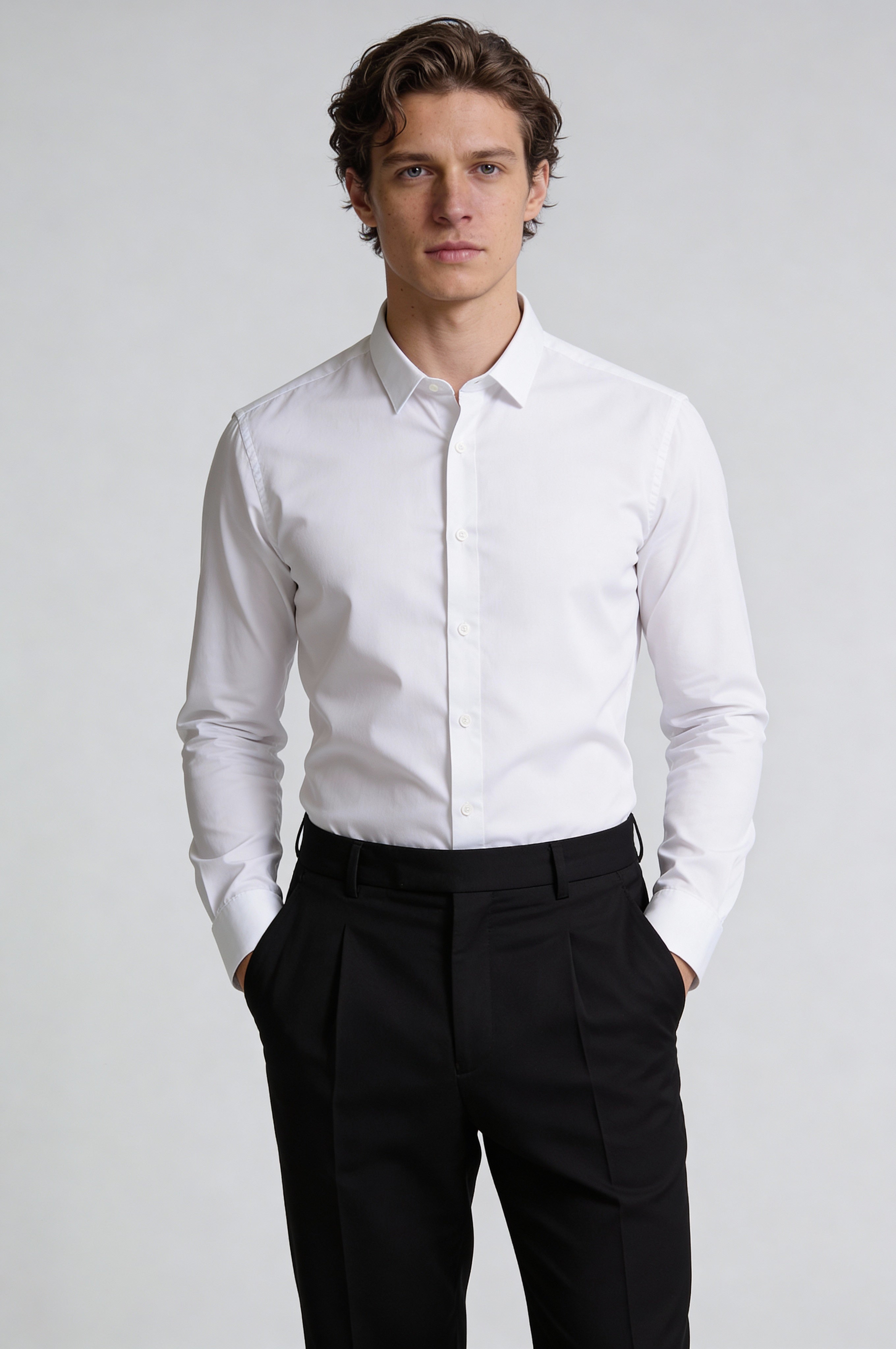VAREXON DRESS SHIRT – WHITE
