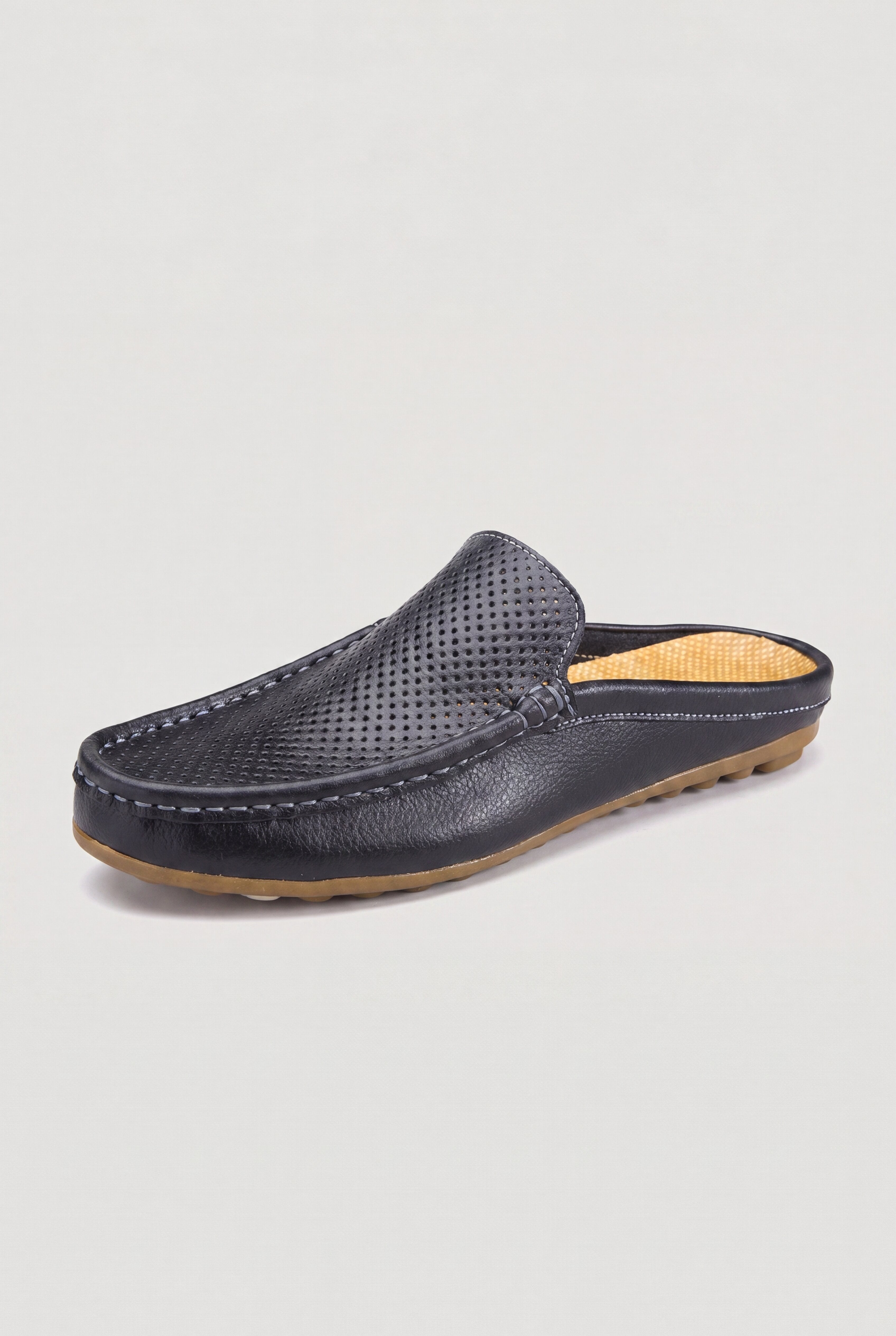 VELMORI CASUAL MULES – BLACK