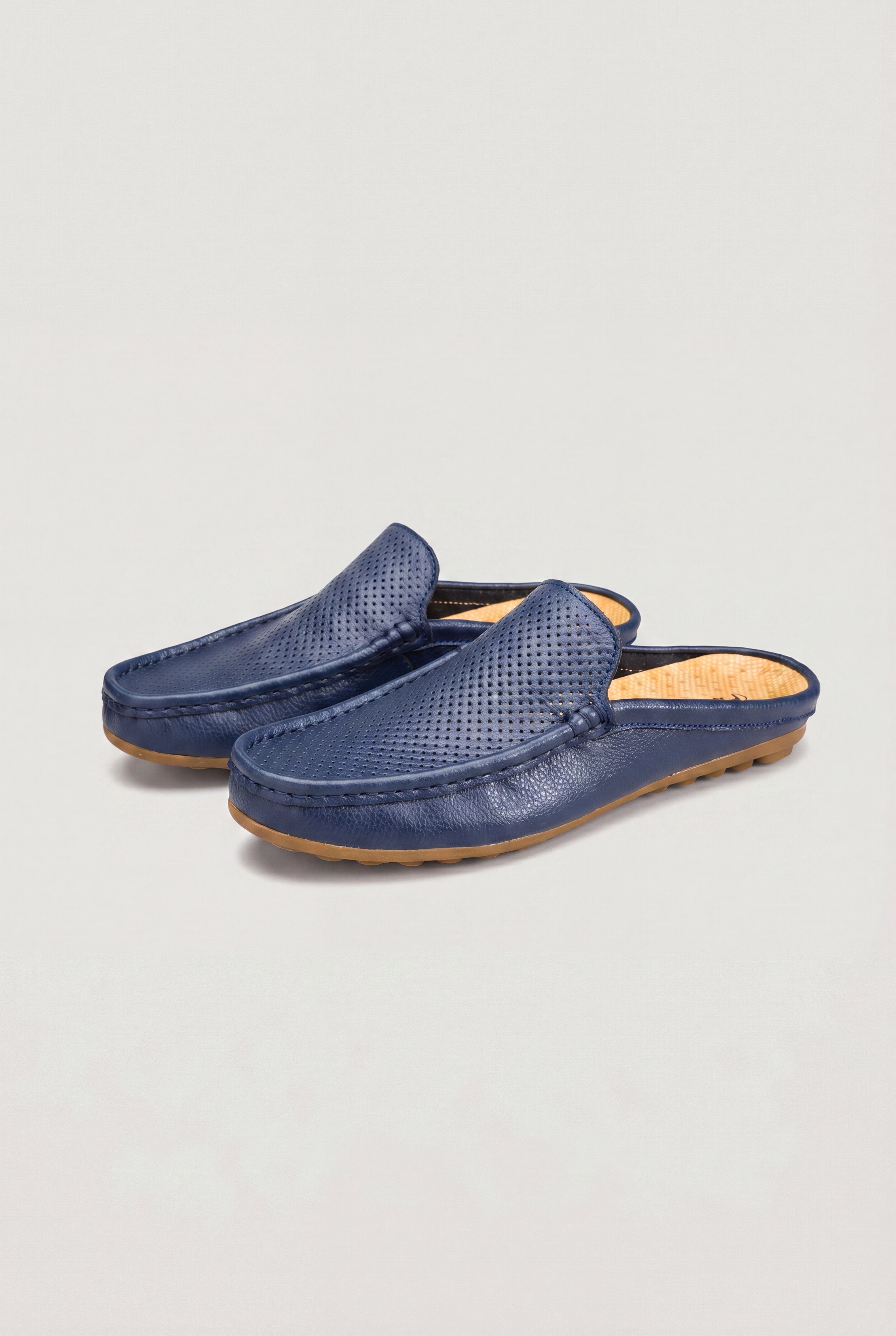 VELMORI CASUAL MULES – BLUE