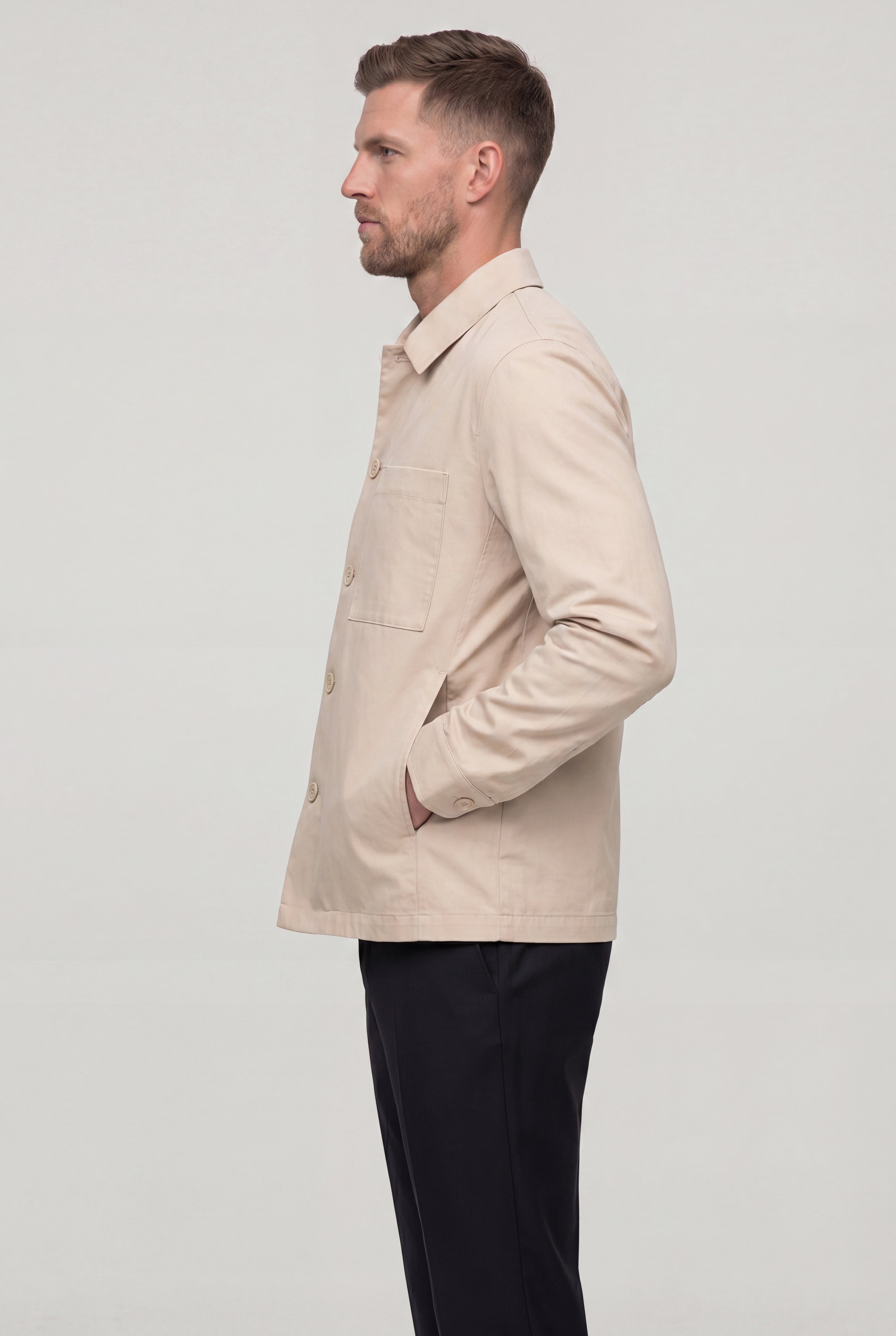 VELRANO LIGHT JACKET - BEIGE