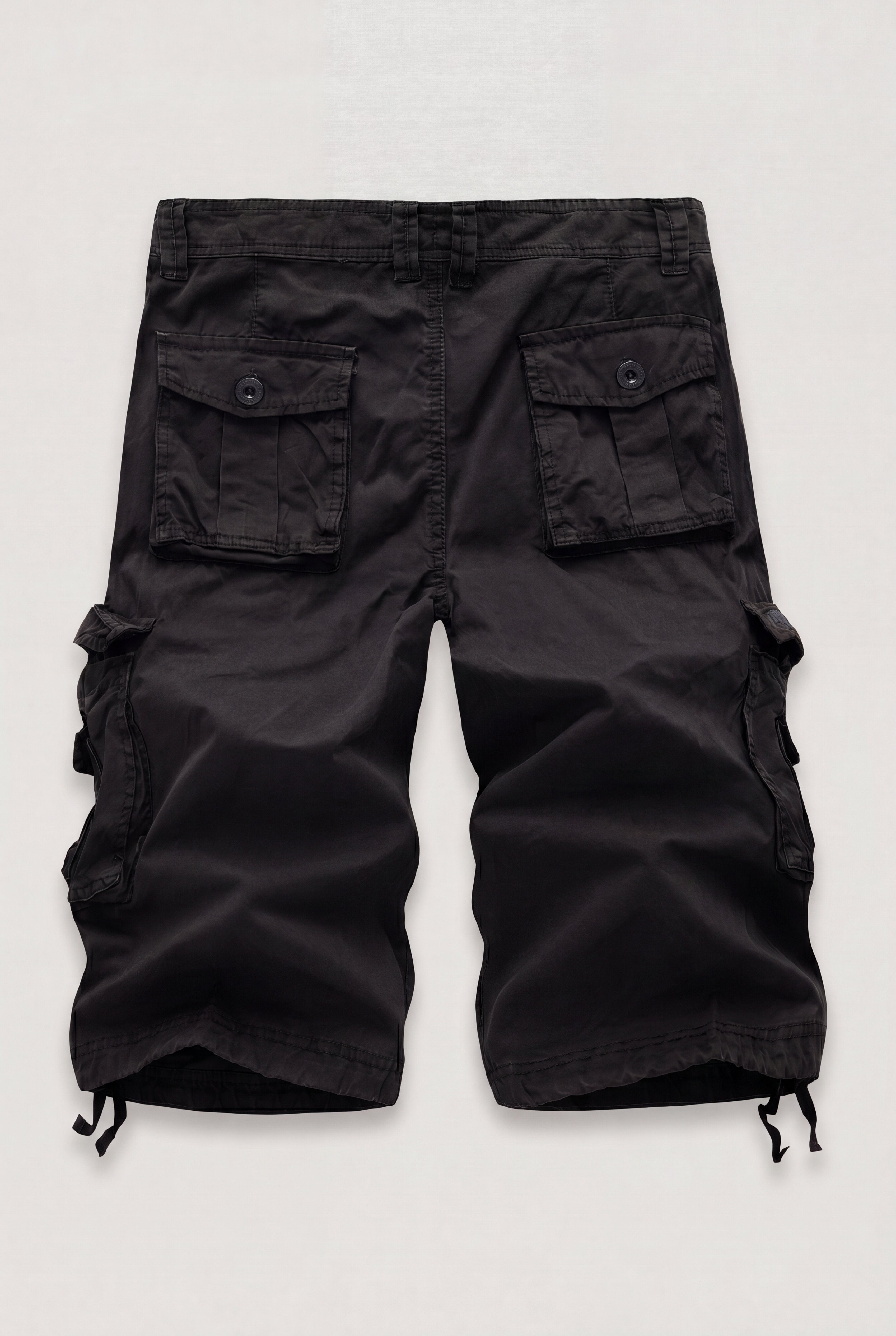 VORTRAX CARGO SHORTS – BLACK