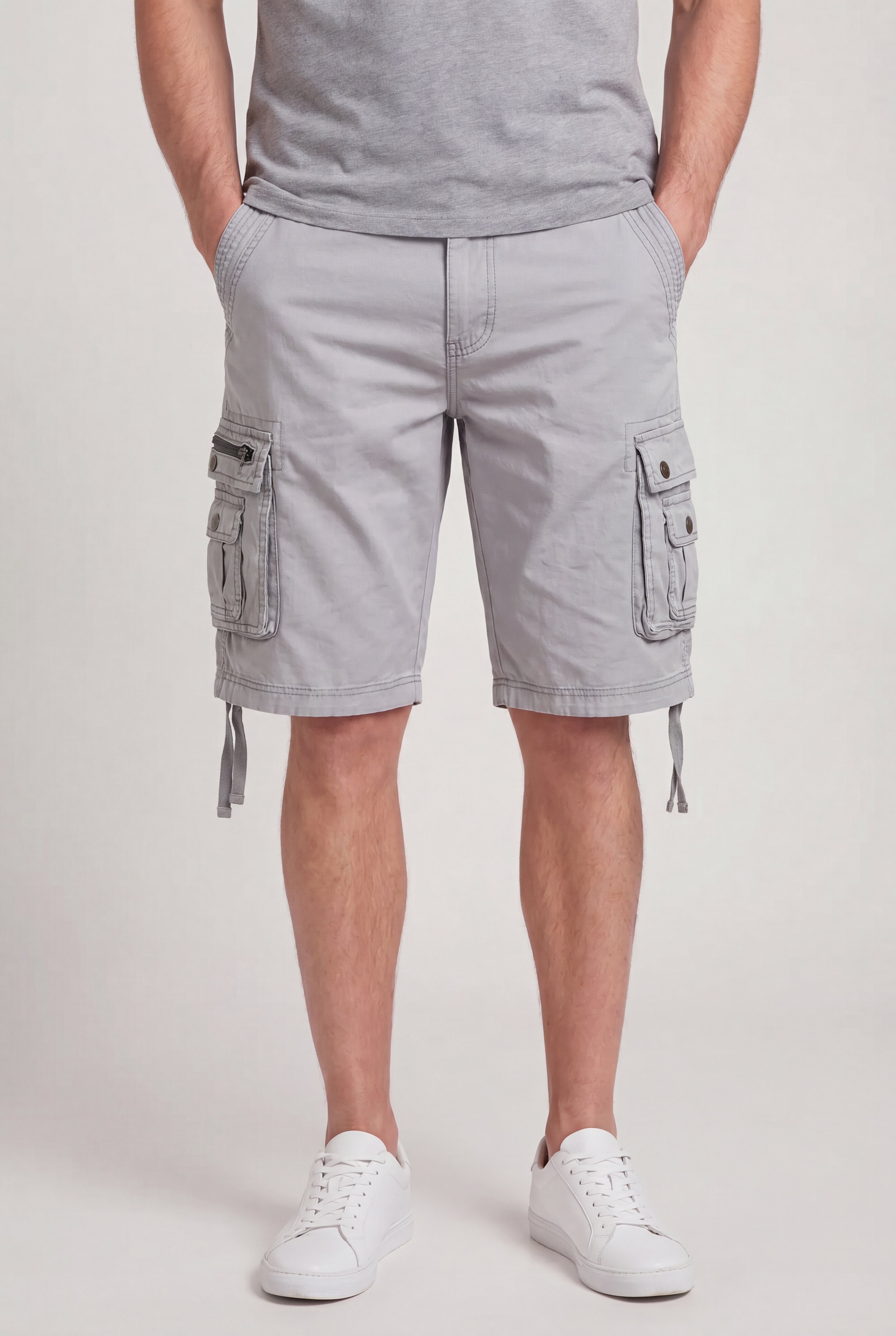 VORTRAX CARGO SHORTS – GRAY