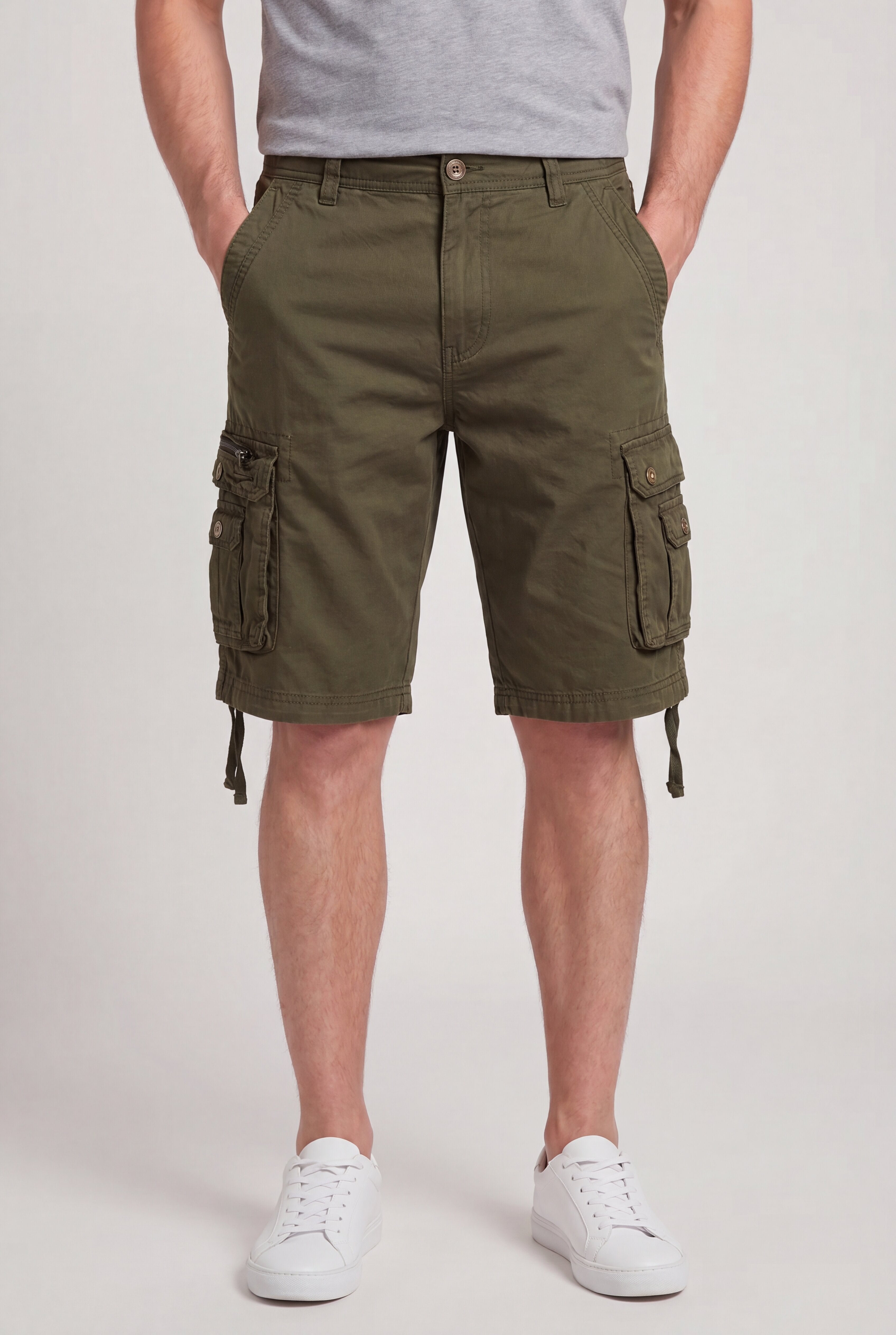 VORTRAX CARGO SHORTS – GREEN