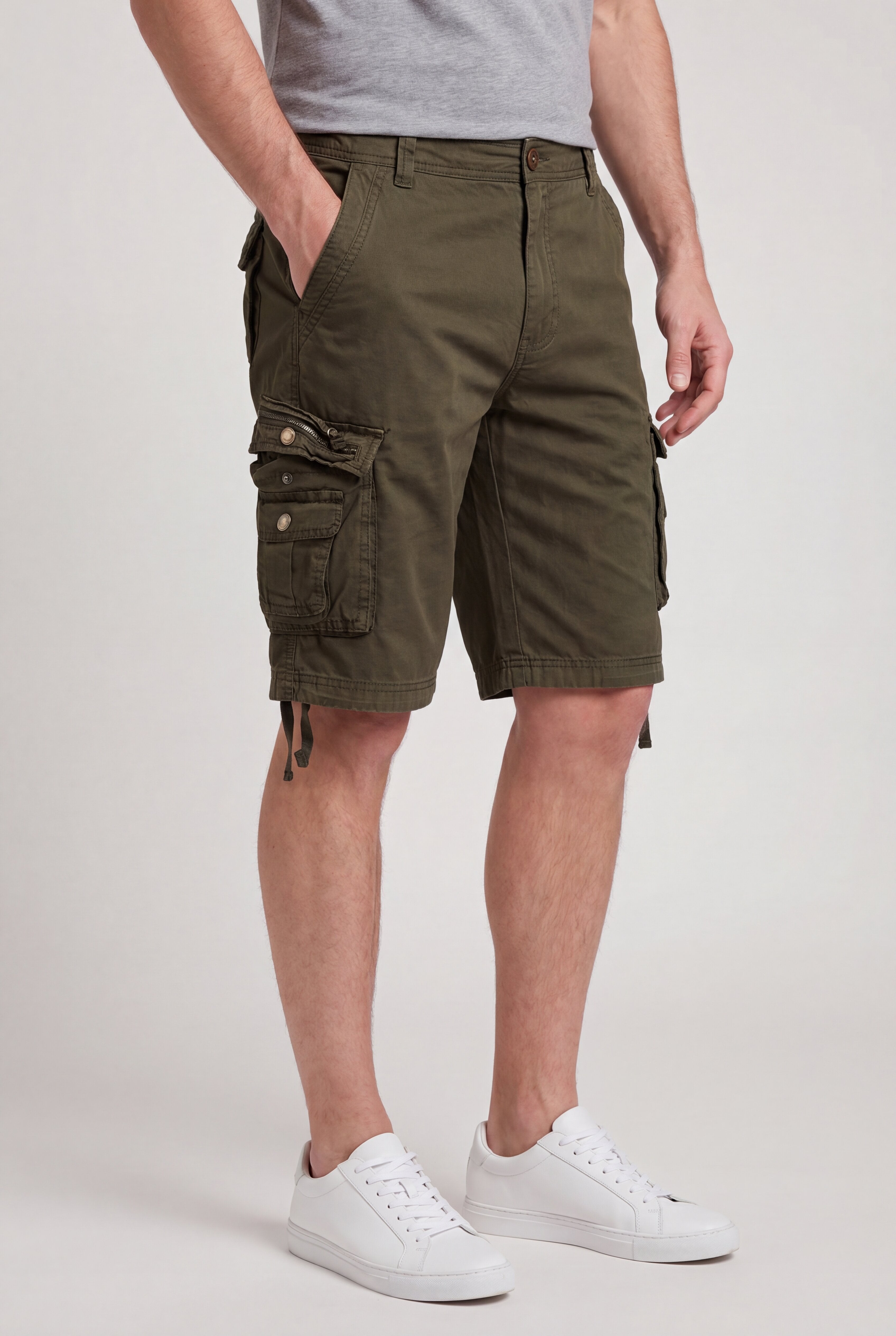 VORTRAX CARGO SHORTS – GREEN