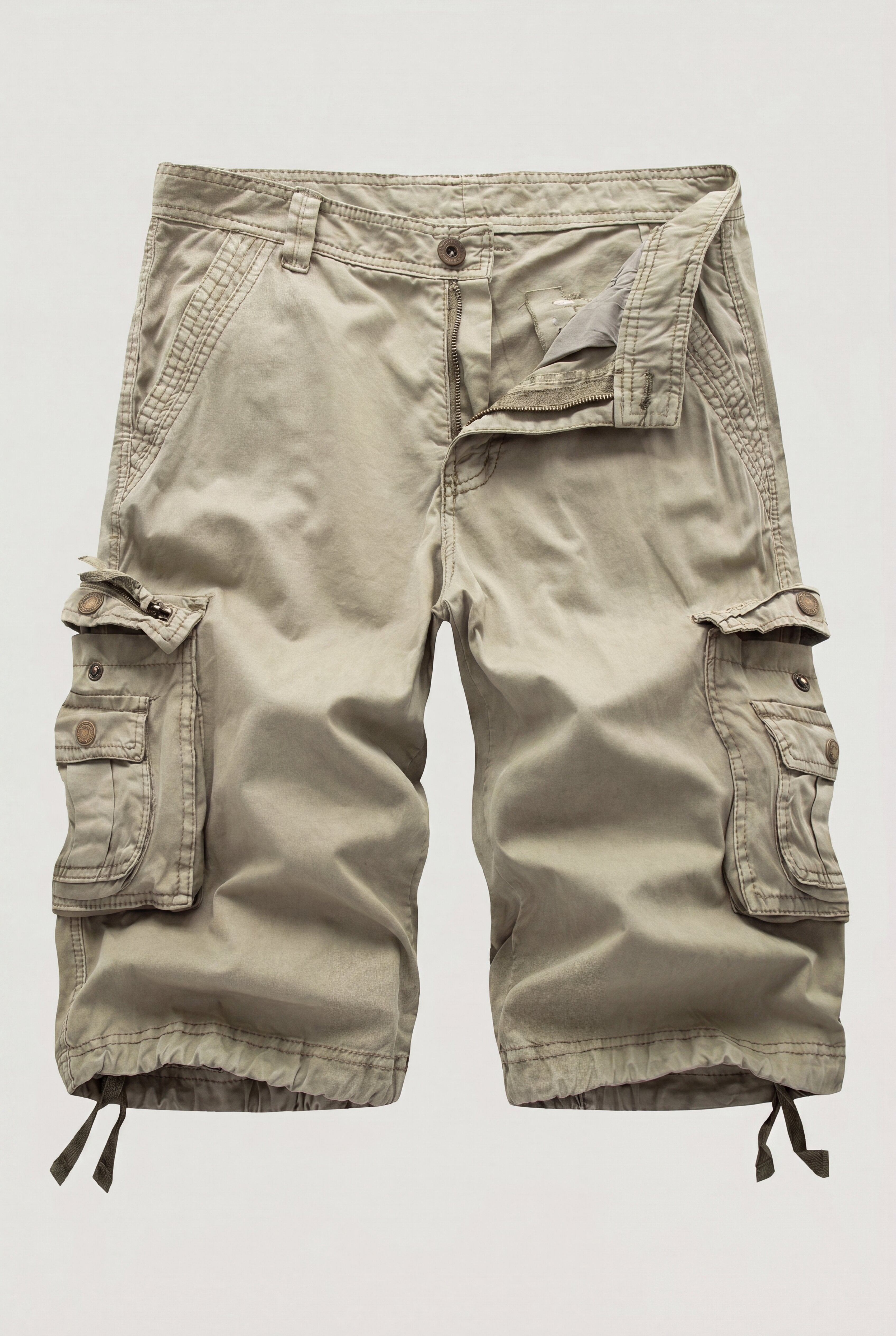VORTRAX CARGO SHORTS – KHAKI