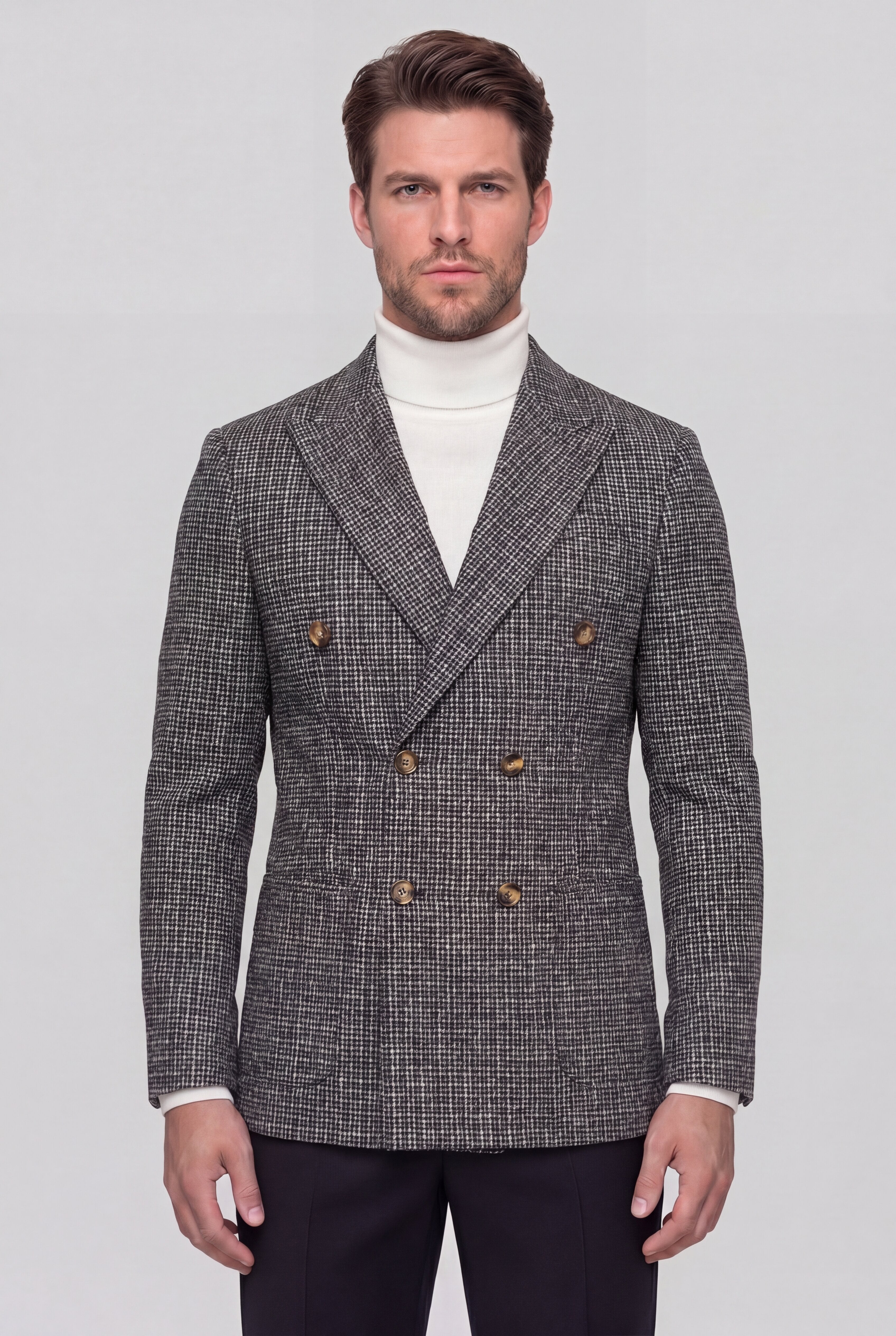 ELVAREX CASUAL BLAZER - GRAY