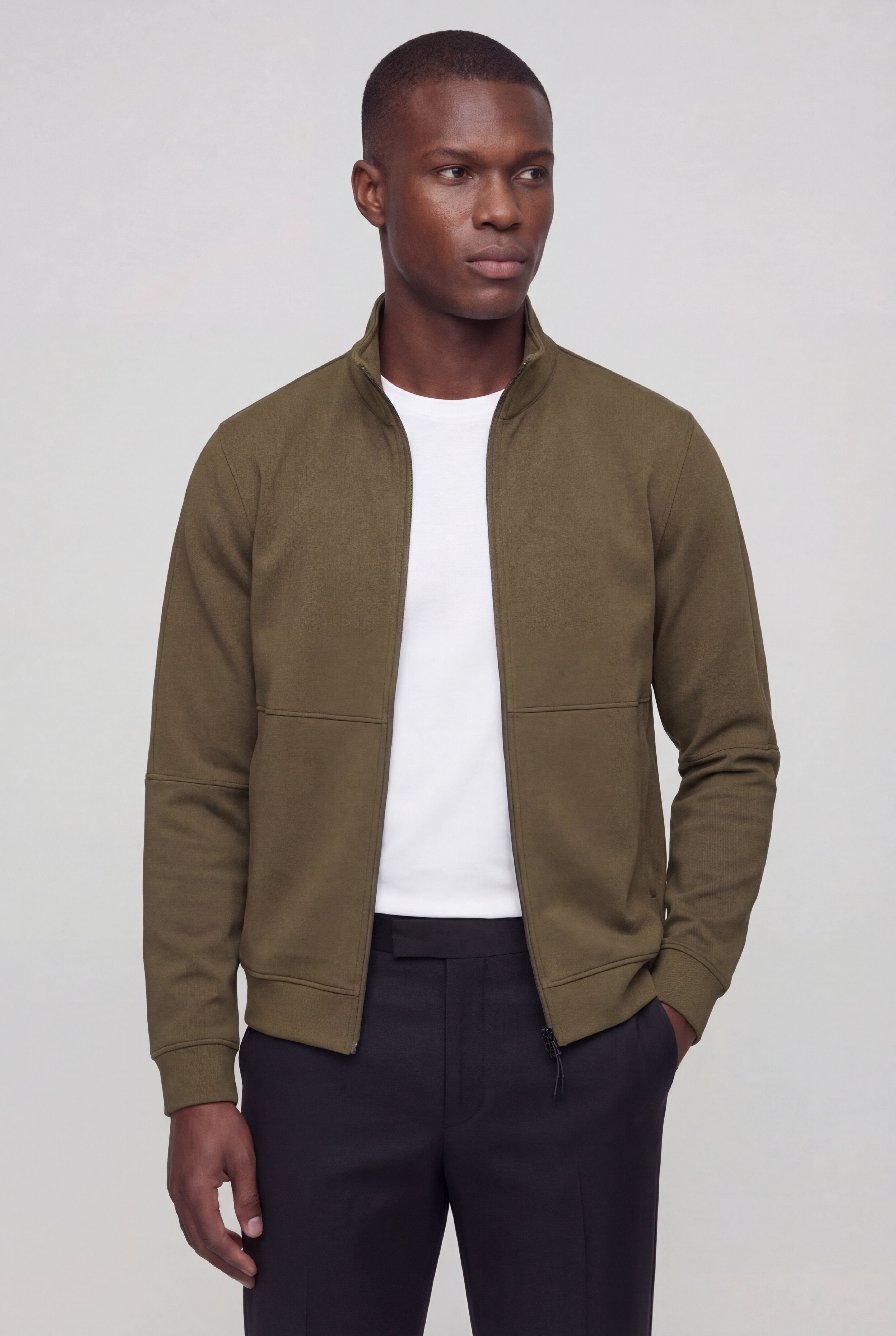 ZARENO ZIP JACKET – GREEN