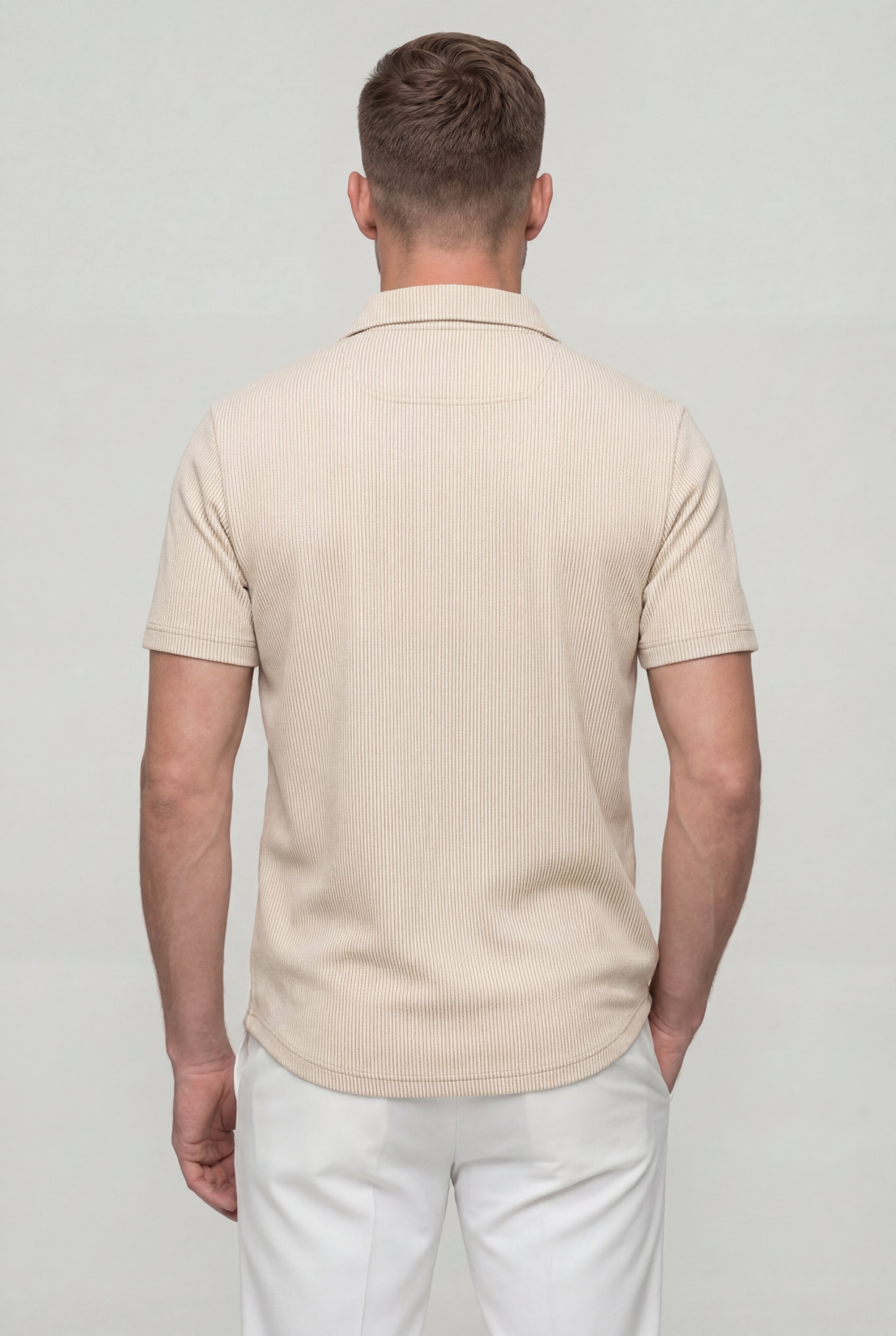 ZORVANE UTILITY SHIRT – BEIGE