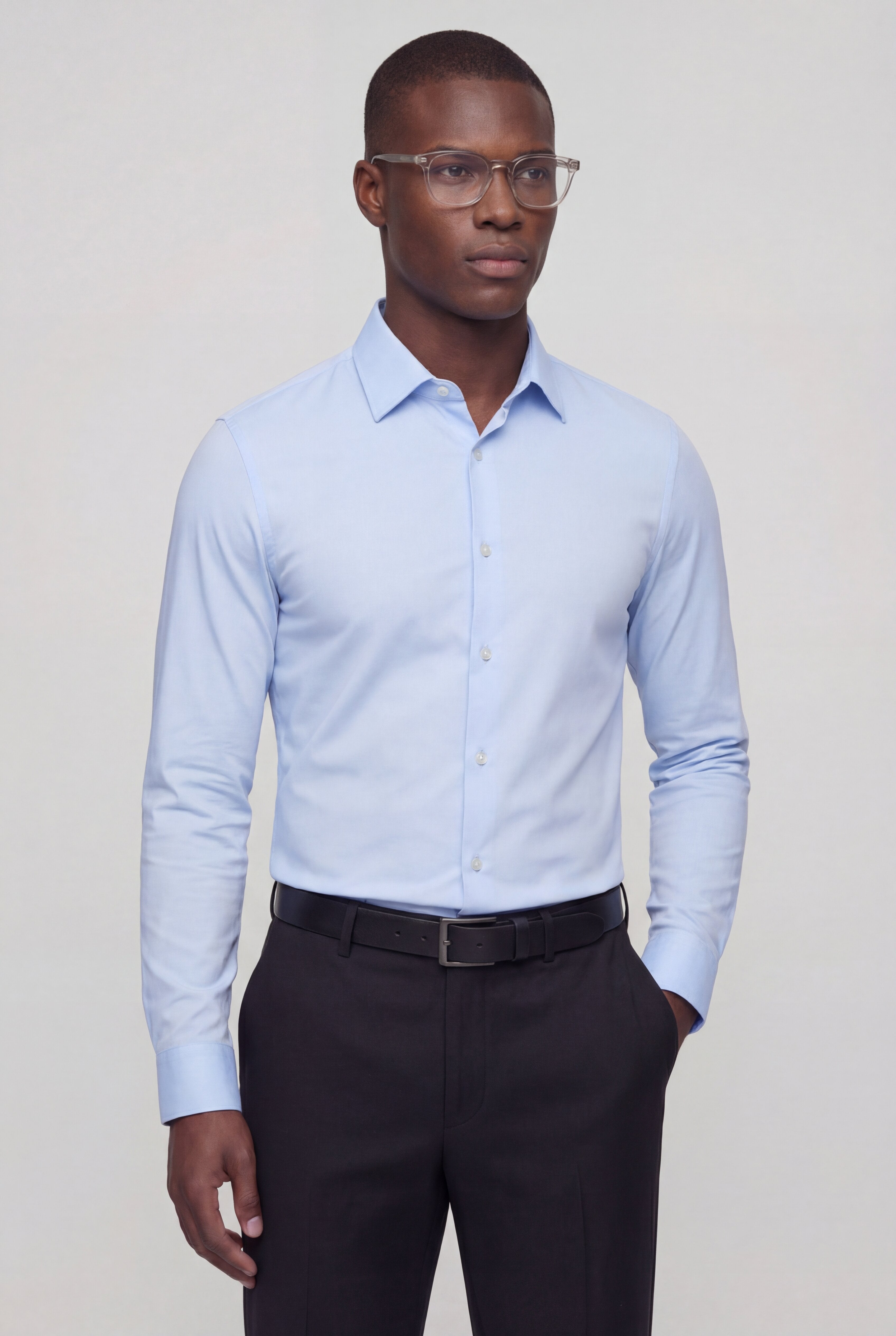 ZORVN DRESS SHIRT – BLUE