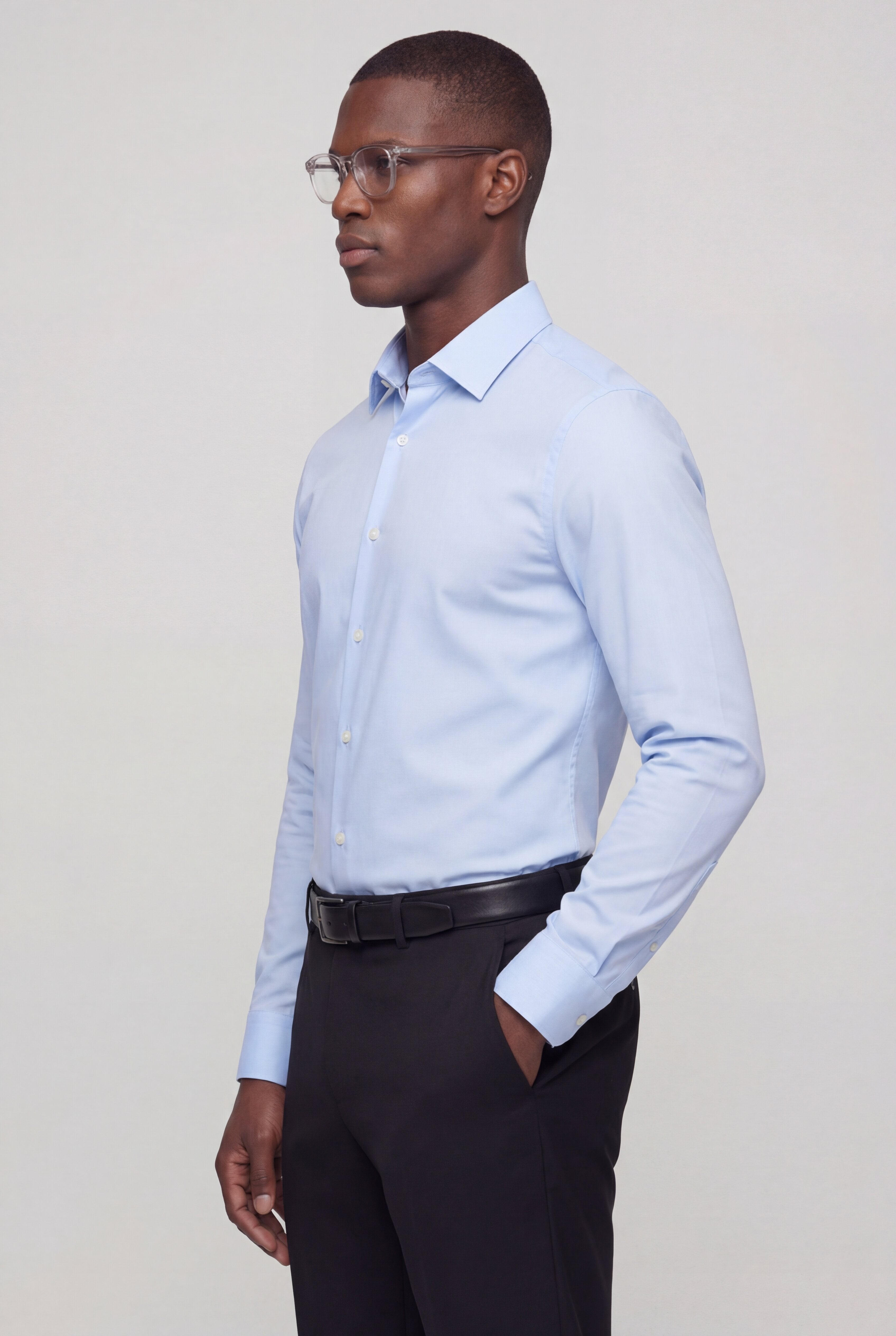 ZORVN DRESS SHIRT – BLUE