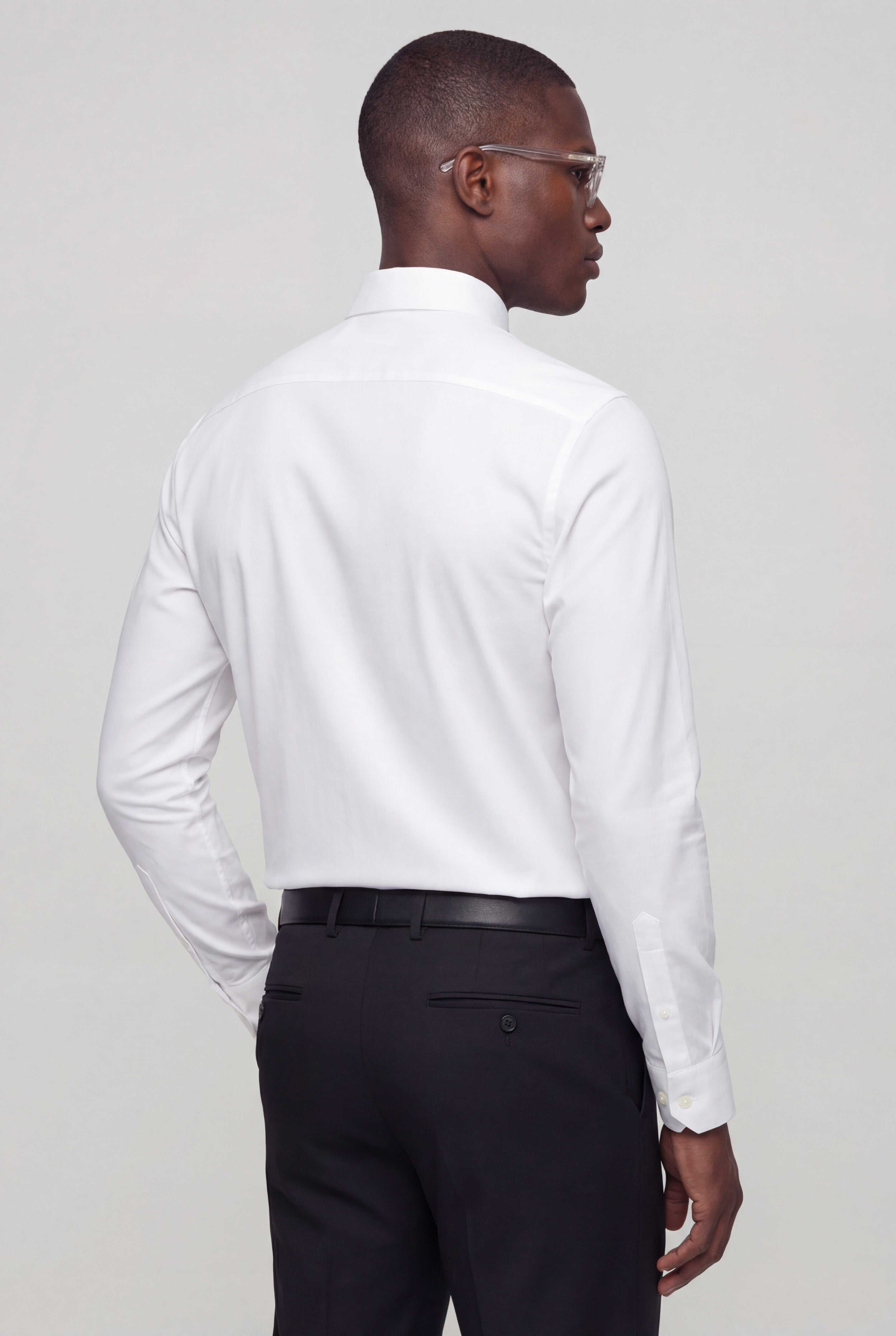 ZORVN DRESS SHIRT – WHITE