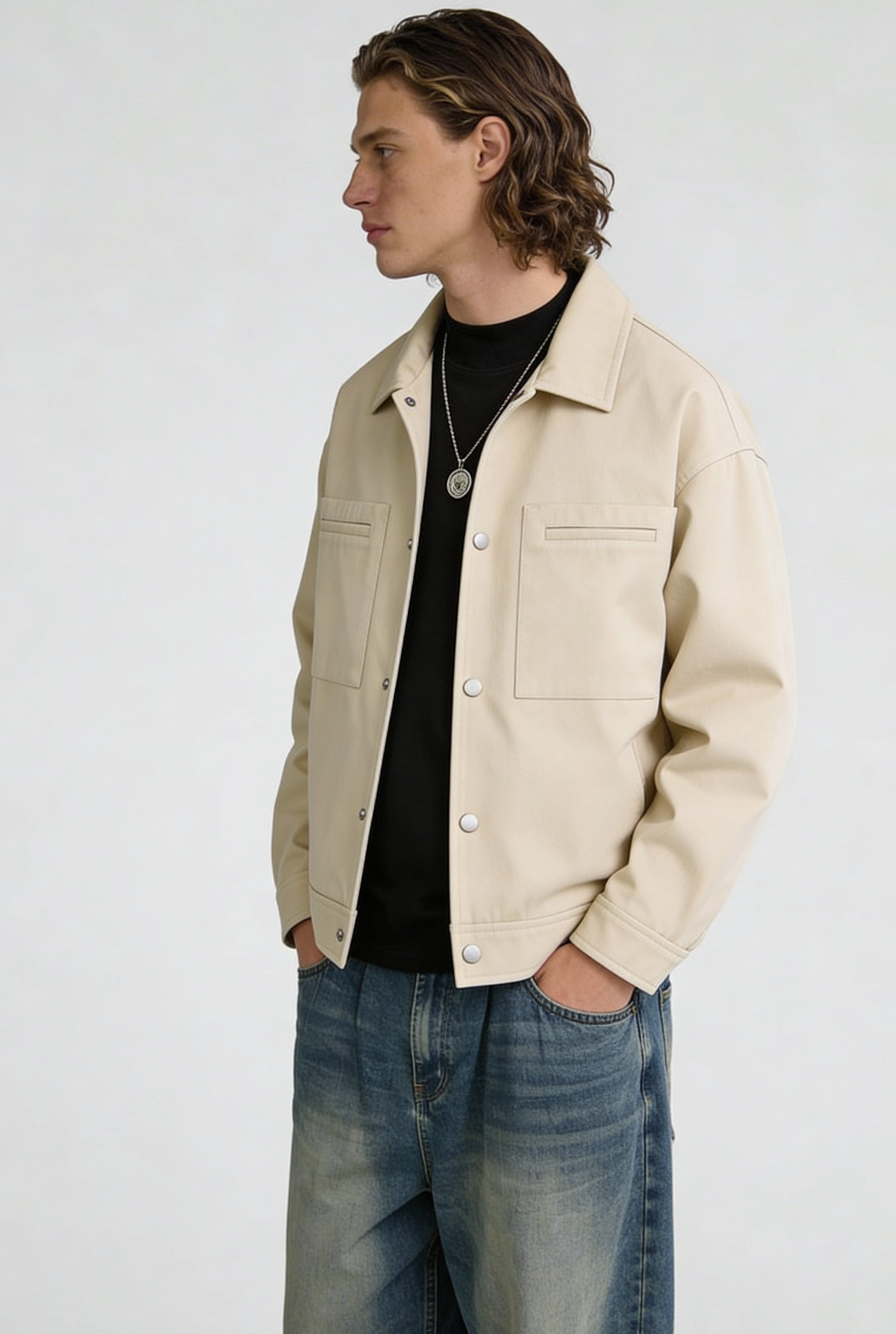 VARENDON CASUAL JACKET – BEIGE