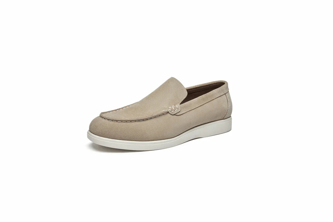 BRAVENTO SUEDE LOAFERS – BEIGE