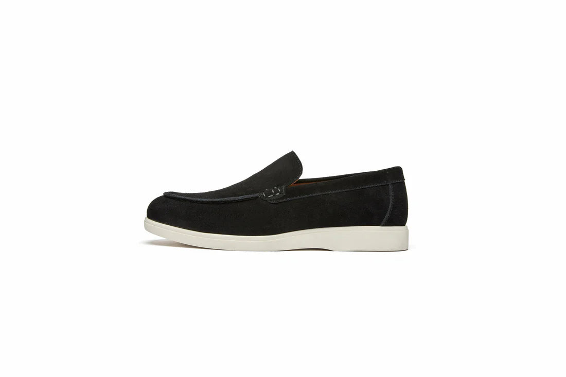 BRAVENTO SUEDE LOAFERS – BLACK