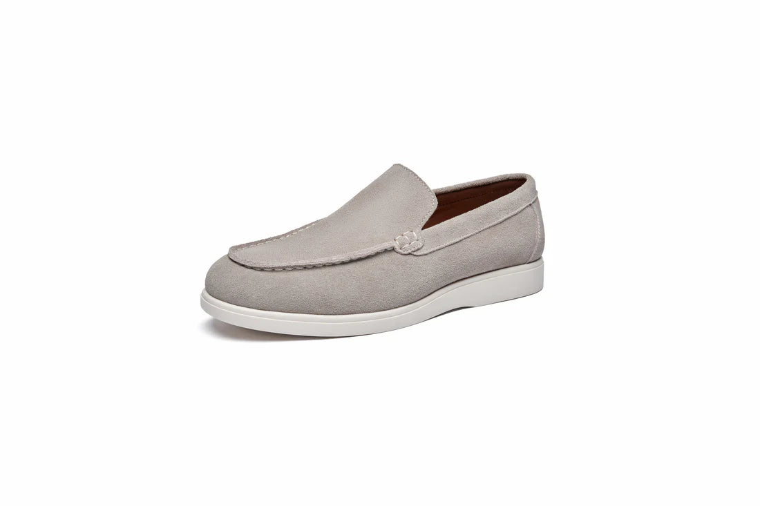 BRAVENTO SUEDE LOAFERS – GRAY