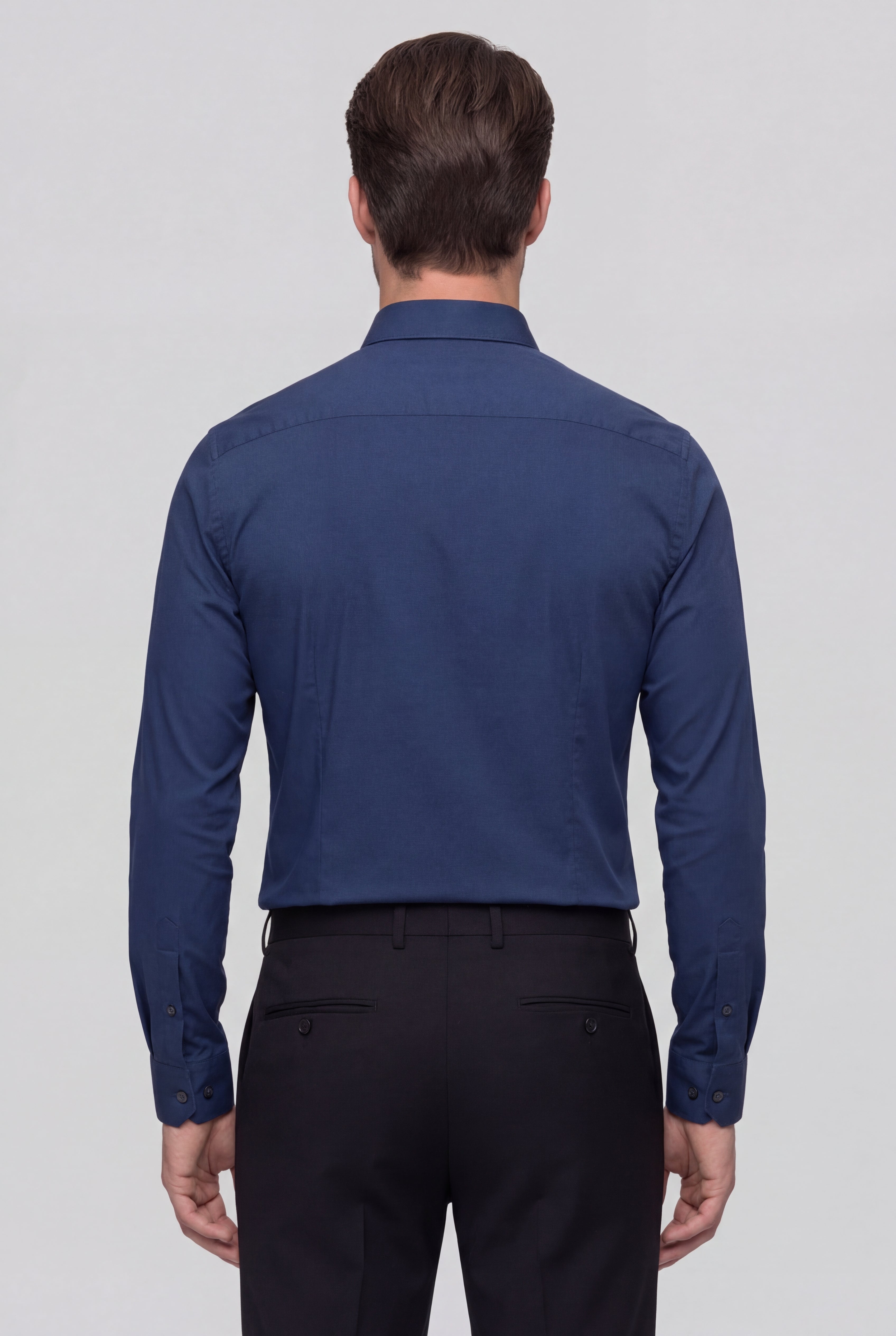 VAREXON DRESS SHIRT – HAZE BLUE